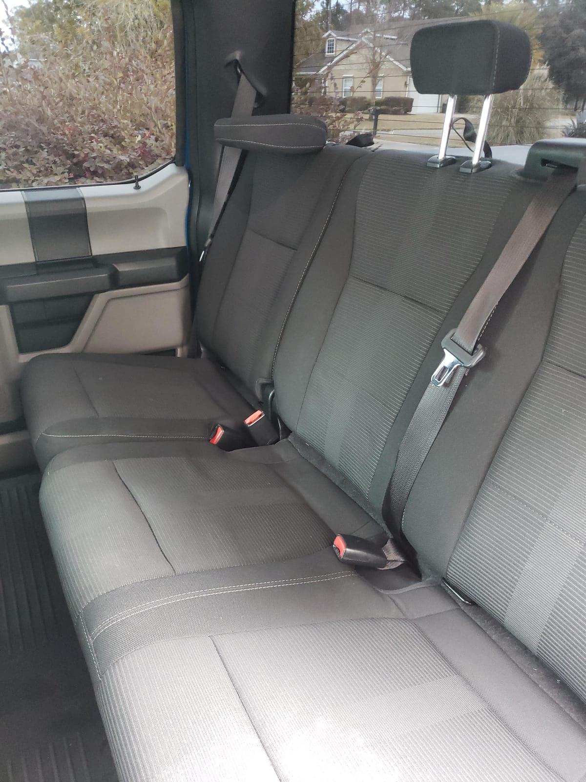 Lusso Gear Car Seat Protector for Baby Car Seat - Thick Padding - Seat Protector Under Baby Car Seat with 2 Mesh Storage Pockets - Black Waterproof Baby Car Seat Protector - Non-Slip Padded Backing customer photo 2