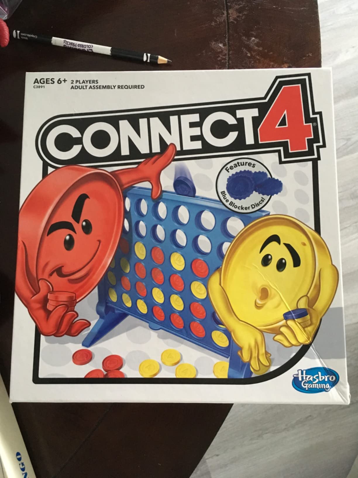 Hasbro Gaming Connect 4 Strategy Board Game for Ages 6 and Up (Amazon Exclusive) customer photo 2
