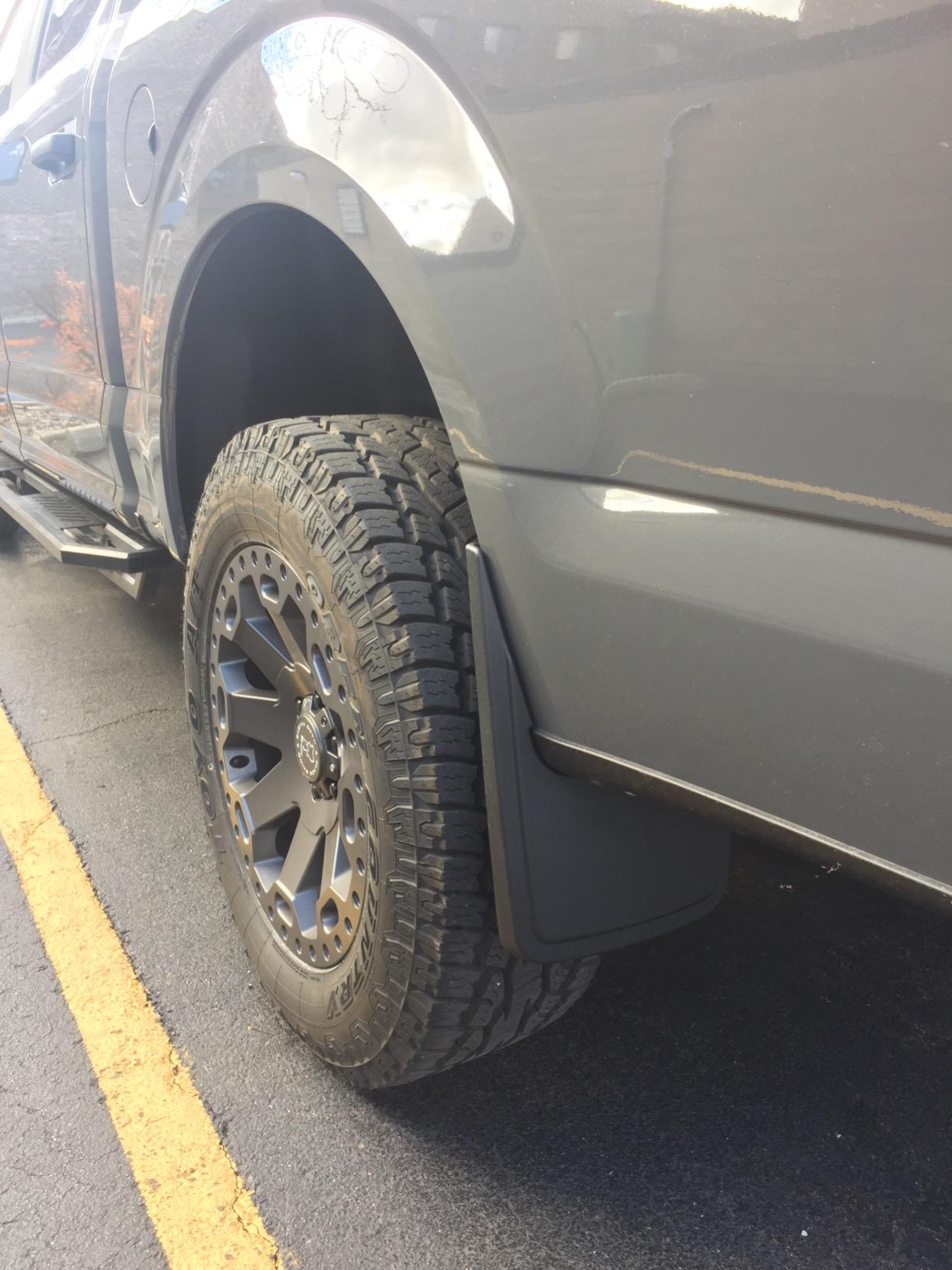 A-Premium Mud Flaps Compatible with Ford F-150 2015-2020 Pickup customer photo 2