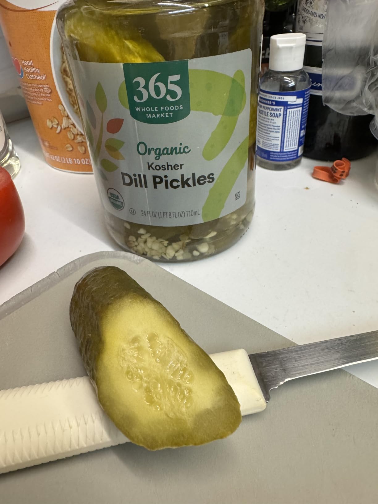 365 by Whole Foods Market, Organic Kosher Dill Pickles, 24 fl oz customer photo 2