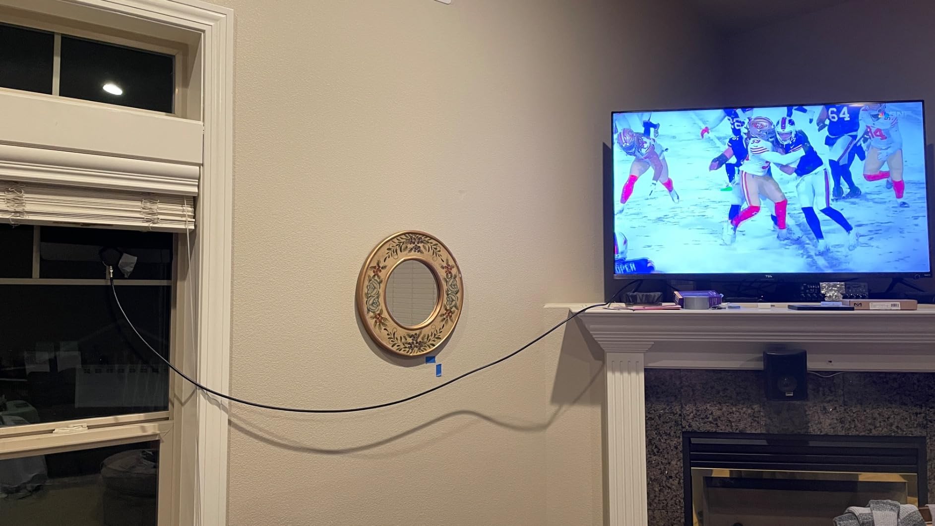 Channel Master FLATenna - Indoor Digital HDTV Antenna, 12' Coaxial Cable, Superior Reception Range & Signal Reliability, Supports 4K Smart TVs, OTA Broadcast & NextGen TV, Easy Install customer photo 1