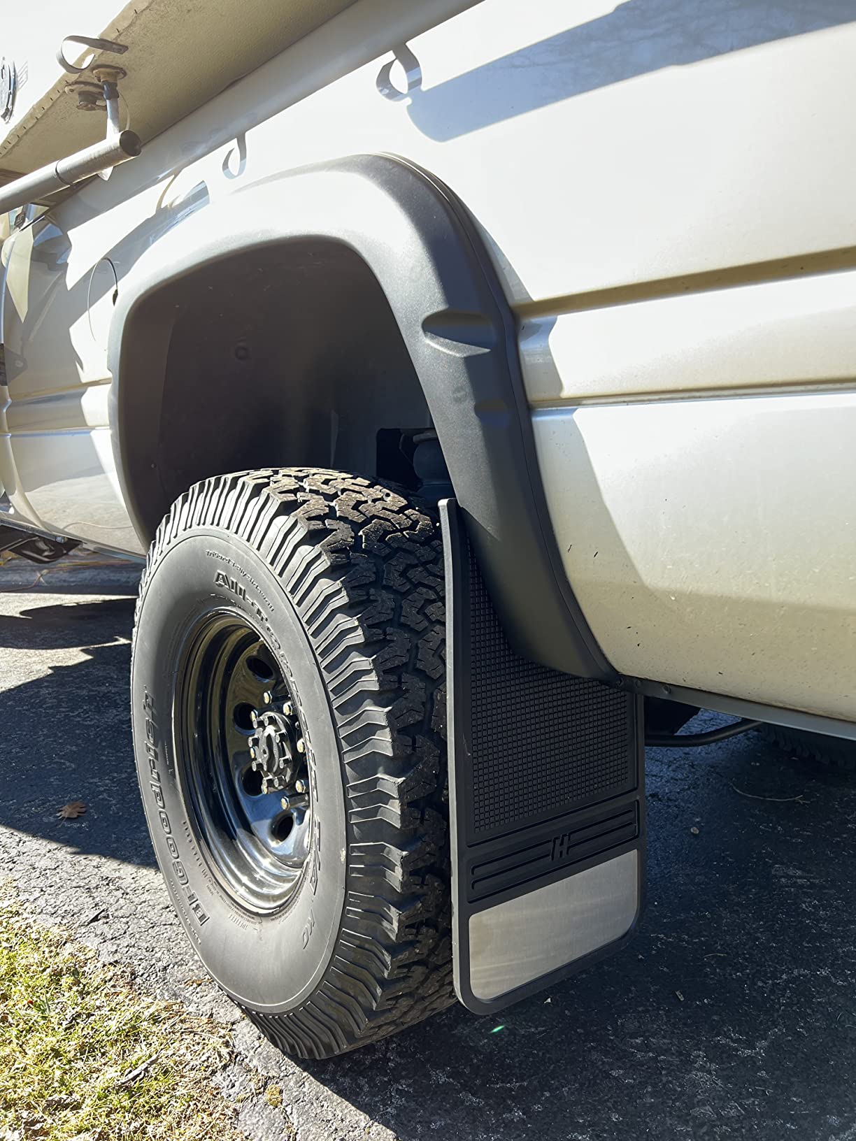 Husky Liners Universal Muddog Mud Flaps | Rubber Rear Mud Flaps - 12