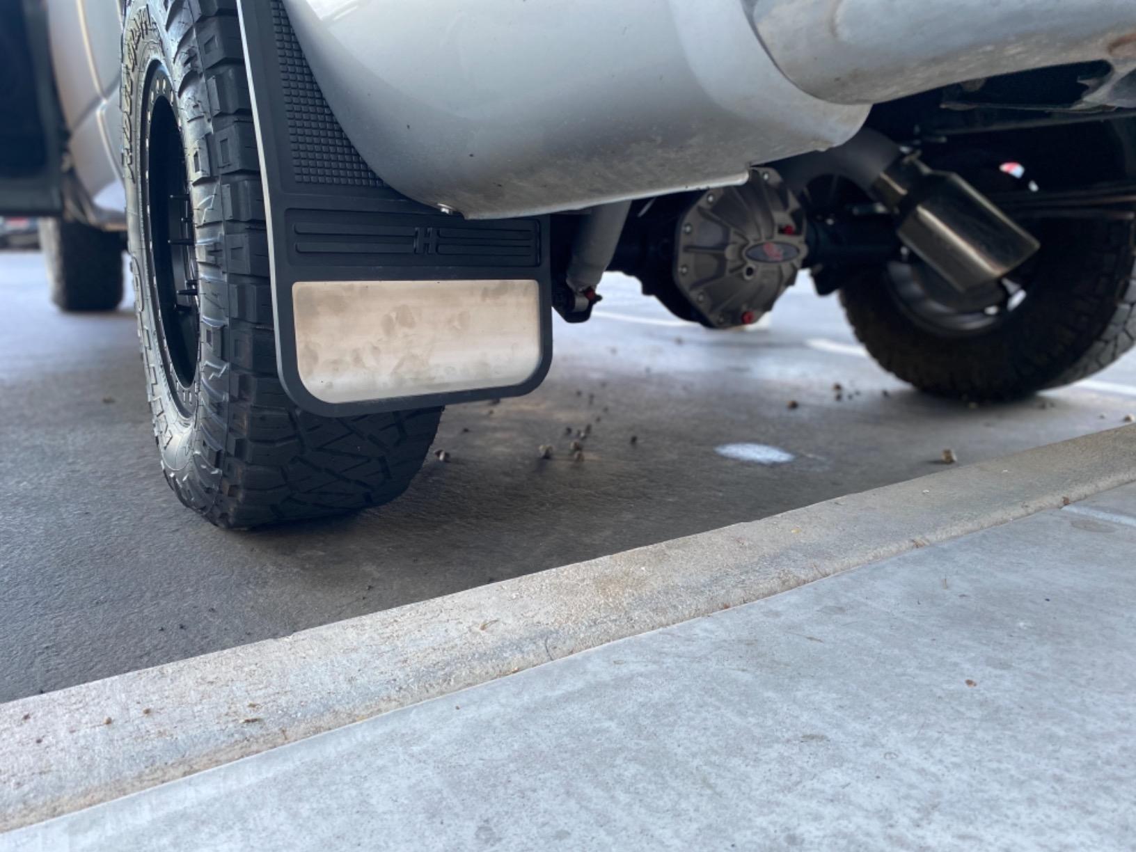 Husky Liners Universal Muddog Mud Flaps | Rubber Rear Mud Flaps - 12