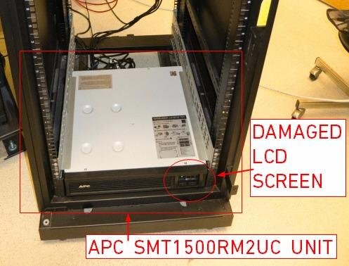 APC 1500VA Smart UPS with SmartConnect, SMT1500RM2UC Rack Mount UPS Battery Backup, Sinewave, AVR, 120V, Line Interactive Uninterruptible Power Supply customer photo 1