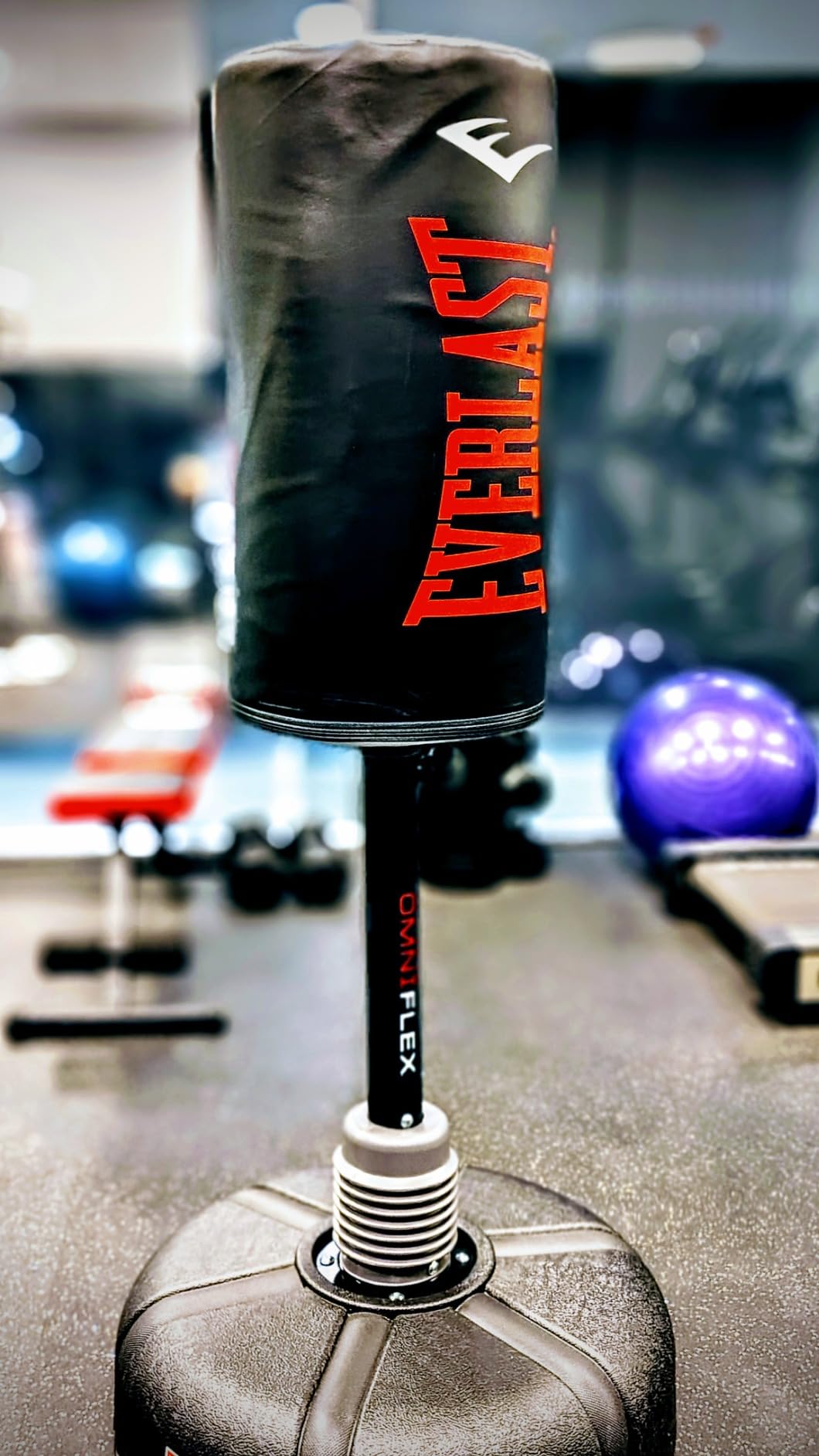 Everlast Freestanding Adjustable Punching Bag for Adults | Heavy Boxing Bag with Stand | Free Standing Punching Bag for Boxing, Muay Thai, MMA, Home Gym Training customer photo 2