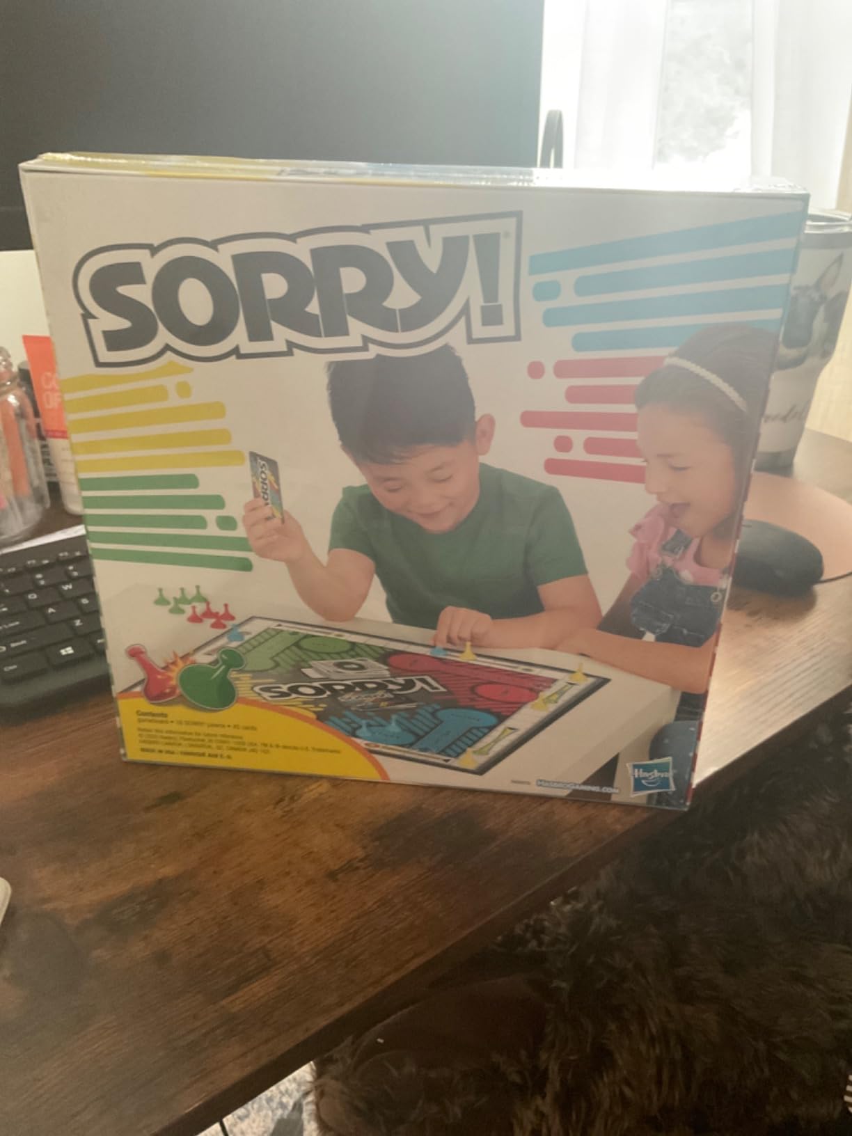Sorry! Board Game for Kids Ages 6 and Up; Classic Hasbro Board Game; Each Player Gets 4 Pawns; Family Game customer photo 2