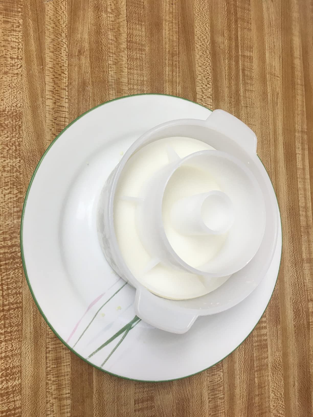 Cheese Mold for Cheese Making Cheese with Follower Piston 1.3 QT and Cheesecloth - Cheesemaking Supplies - Cheese Form Mold - Cheese Making Basket - Cotton Cloth for Straining customer photo 1