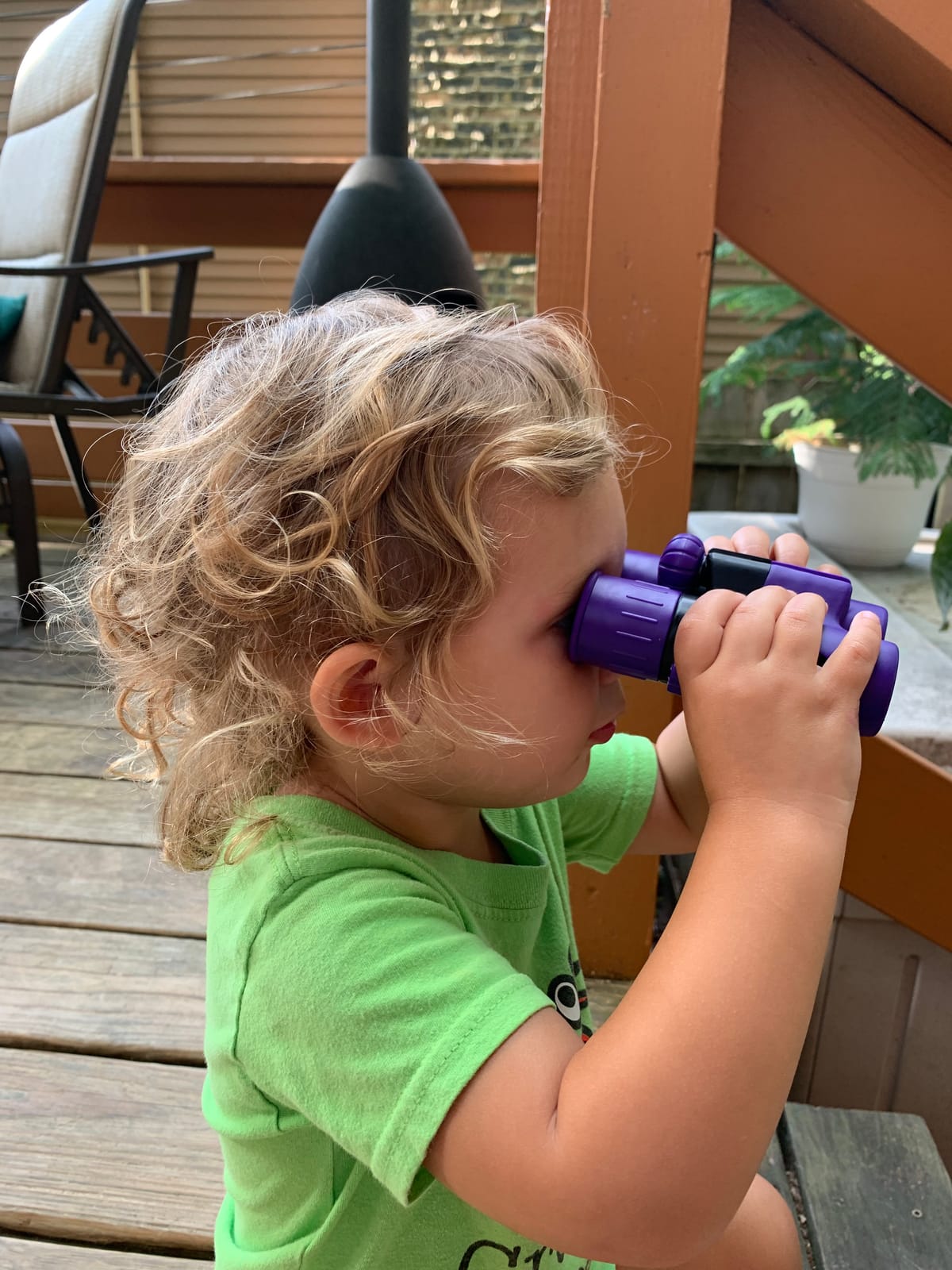 Think Peak Green Binoculars Science Toy for Kids Ages 3-12 Years - Real Compact Outdoor Adventure & STEM Educational Nature Hiking Explorer for Bird Watching, Camping Children’s Birthday Gift customer photo 2