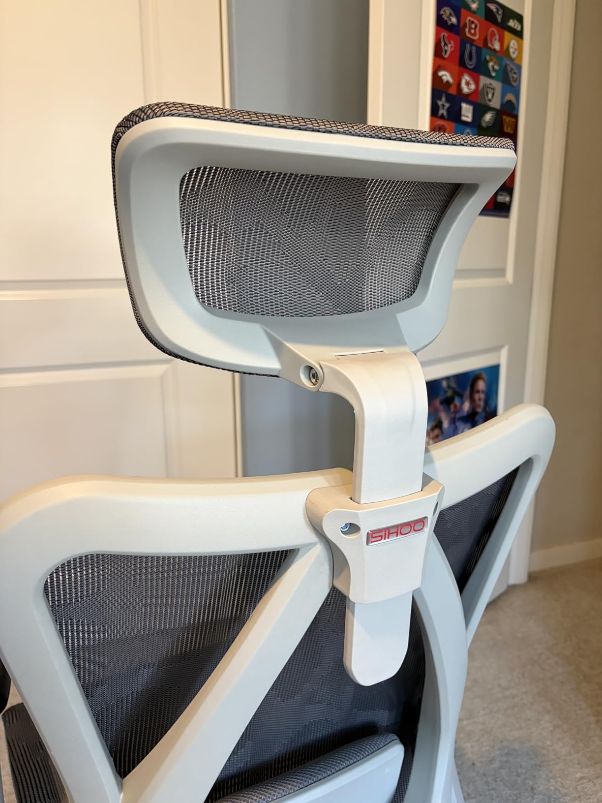 SIHOO M57 Ergonomic Office Chair, Mesh Back Desk Chair with 3D Armrests customer photo 1