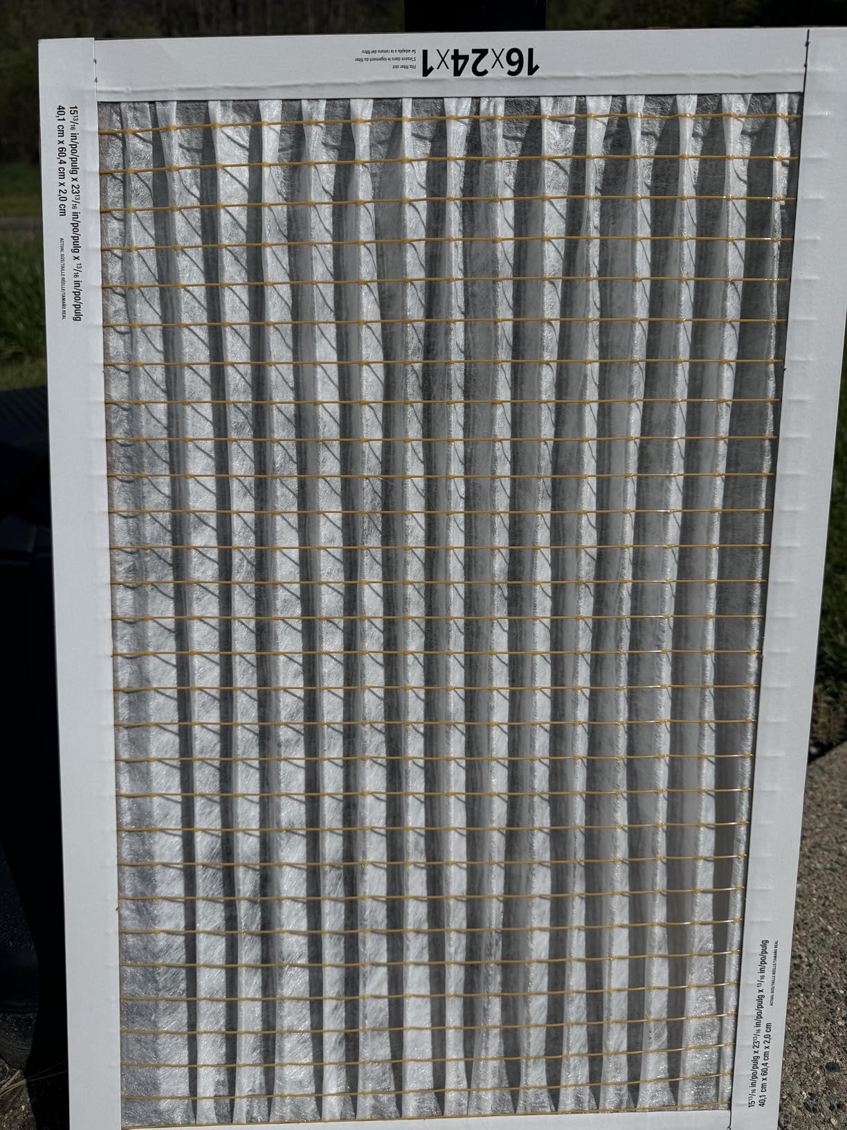 Filtrete 16x25x1 Air Filter MERV 5, 6-Pack AC Furnace HVAC, MPR 300 Basic Dust Defense, Pleated Electrostatic, Removes Lint customer photo 2