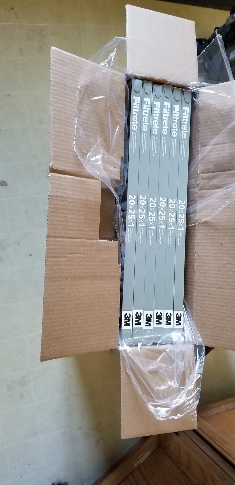 Filtrete 20x25x1 Air Filter MERV 5, 6-Pack AC Furnace HVAC Filters for Home, MPR 300 Basic Dust Defense, Pleated Electrostatic Removes Lint & Dust (Actual Size 19.69x24.69x0.81 in) customer photo 2