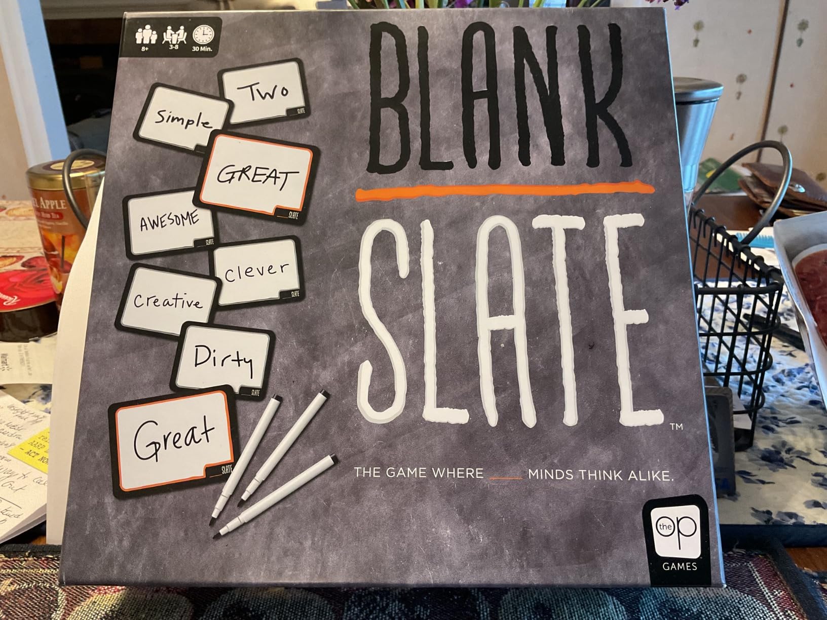 Blank Slate Board Game, A Party Game of Addicting Predictions customer photo 1