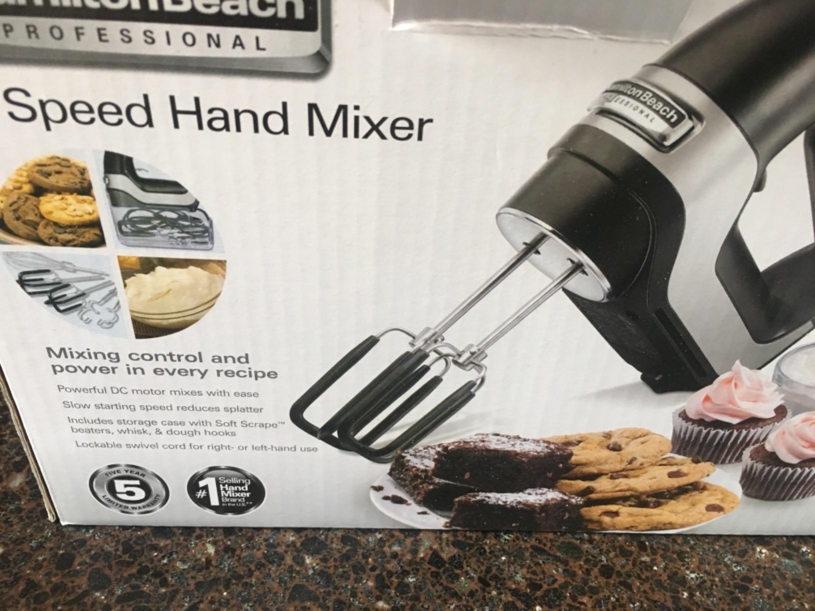 Hamilton Beach Professional 7-Speed Digital Electric Hand Mixer customer photo 1