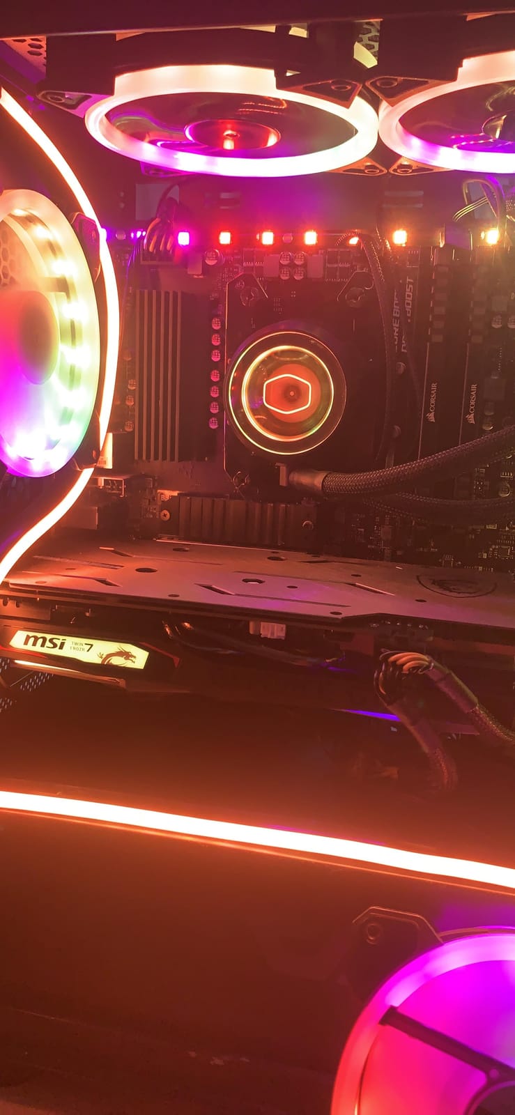 msi Gaming GeForce GTX 1660 Ti 192-bit HDMI/DP 6GB GDRR6 HDCP Support DirectX 12 Dual Fan VR Ready OC Graphics Card (GTX 1660 TI Gaming X 6G) customer photo 1
