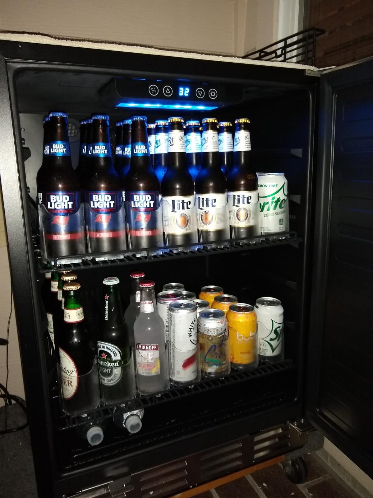 Kalamera 24 inch Stainless Steel Beverage Refrigerator, Outdoor Mini Fridge customer photo 2