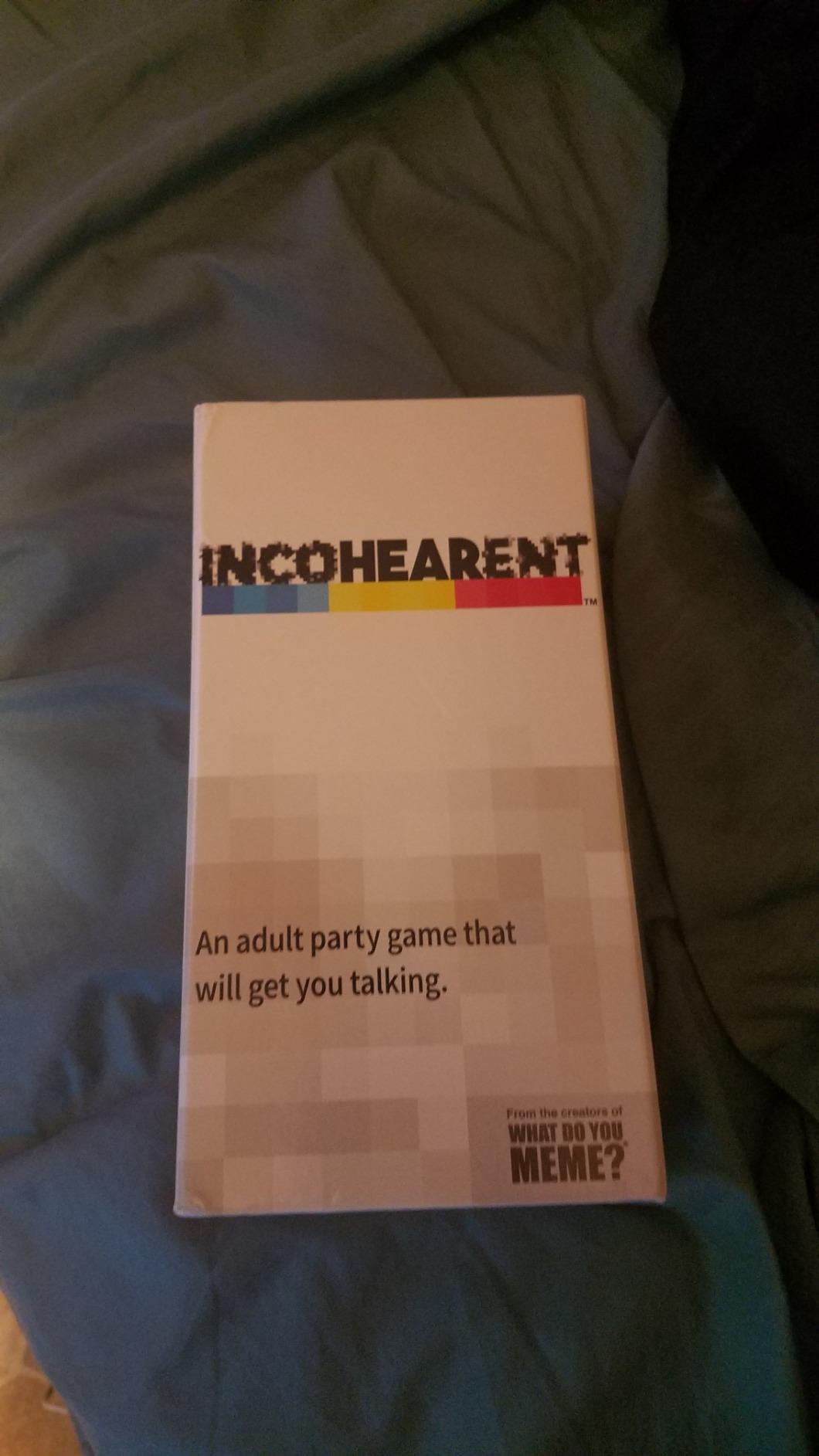 Incohearent, The Guess the Gibberish Party Game by Relatable customer photo 2