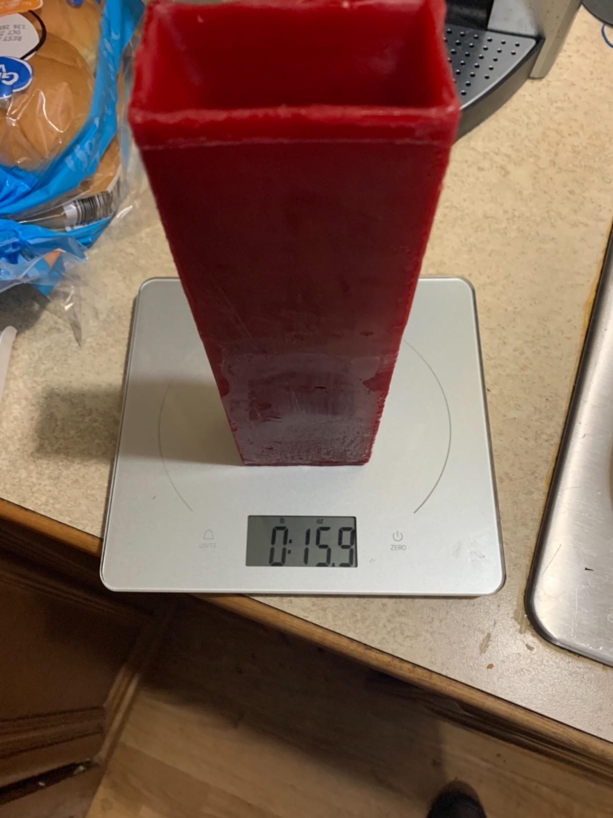 Blended Waxes, Inc. Cheese Wax Block for Cheesemaking, Premium Food Grade Wax for Preserving a Variety of Cheese Types, Red, 2 Blocks customer photo 2