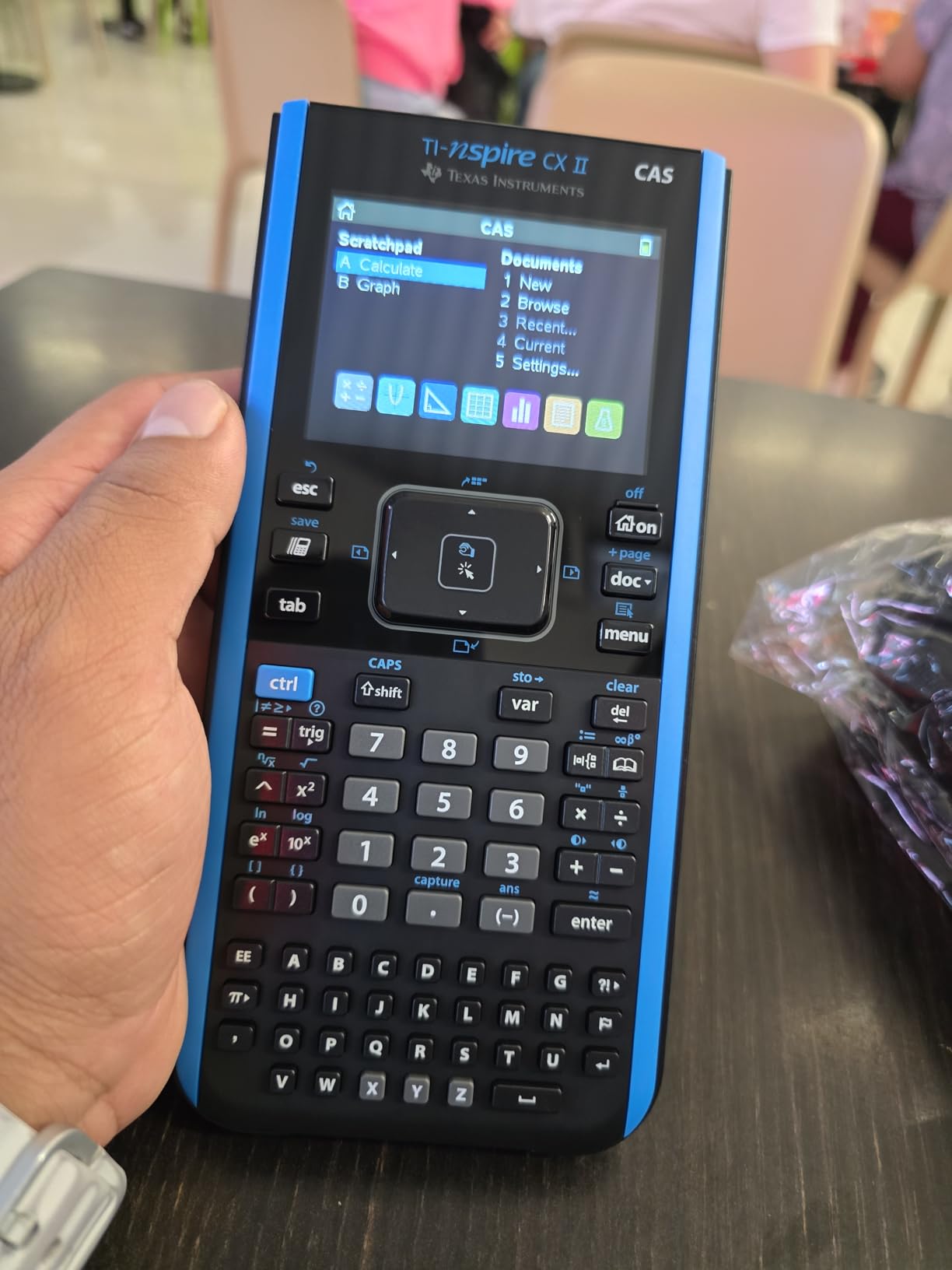 Texas Instruments TI-Nspire CX II CAS Color Graphing Calculator with Student Software (PC/Mac) customer photo 1