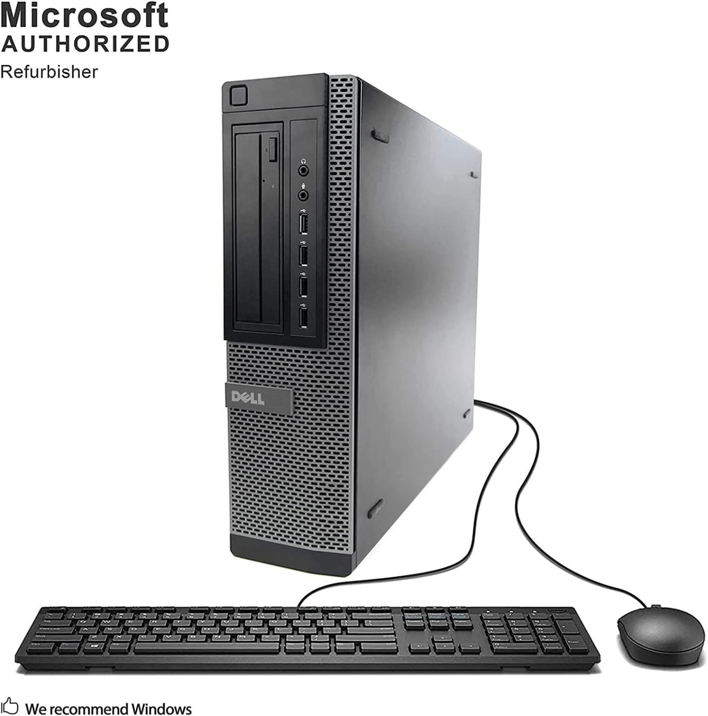 Dell Optiplex 7010 Desktop Computer - Intel Core i7 Up to 3.8GHz Max Turbo Frequency, 16GB DDR3, New 1TB SSD, WiFi, USB 3.0, DVDRW, 2X Display Port, Windows 11 Pro (Renewed) customer photo 1