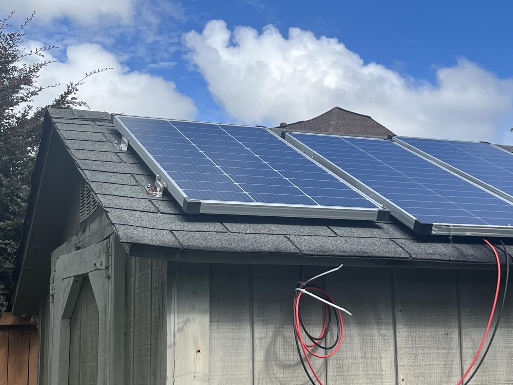 Topsolar Solar Panel Kit 100 Watt 12 Volt Monocrystalline Off Grid System for Homes RV Boat + 30A 12V/24V Solar Charge Controller +Solar Cables + Z-Bracket for Mounting customer photo 2