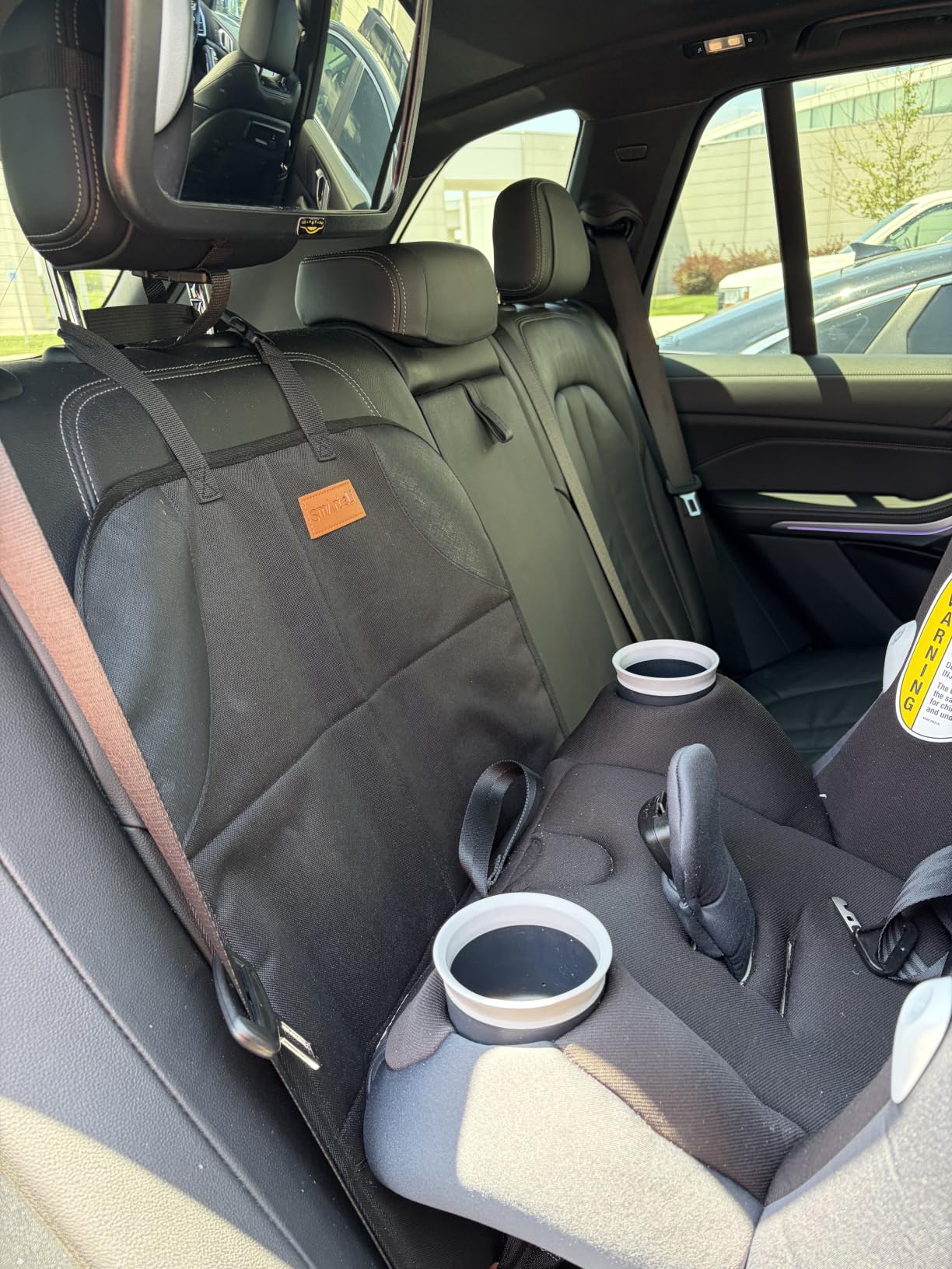 SMART ELF Car Seat Protector, Thickest Padding and Non-Slip Backing 2Pack customer photo 2
