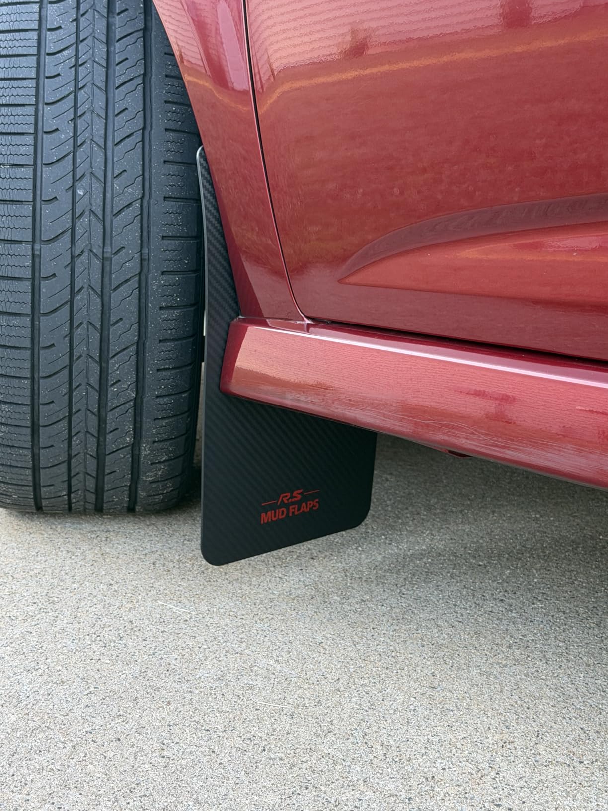 XUKEY Universal Mud Flaps, Front and Rear Deluxe Molded Black Splash Guards, PP+TPO Plastic, 4-Pack Set with Screw Fixings, for Car, Pickup, SUV, Van, Truck customer photo 2