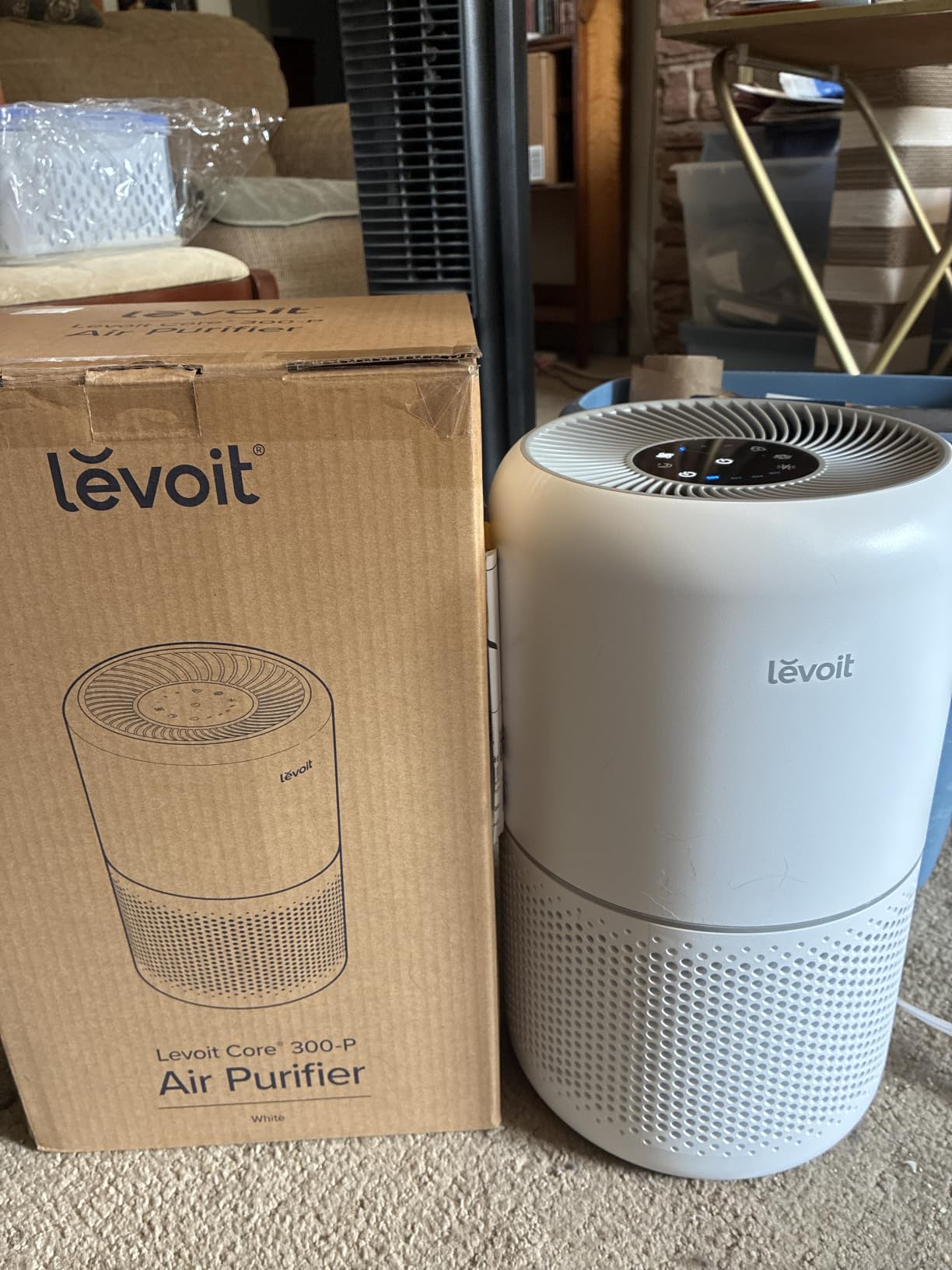 Levoit Air Purifier for Home Pets Hair Allergens in Bedroom Quiet Purifiers customer photo 2