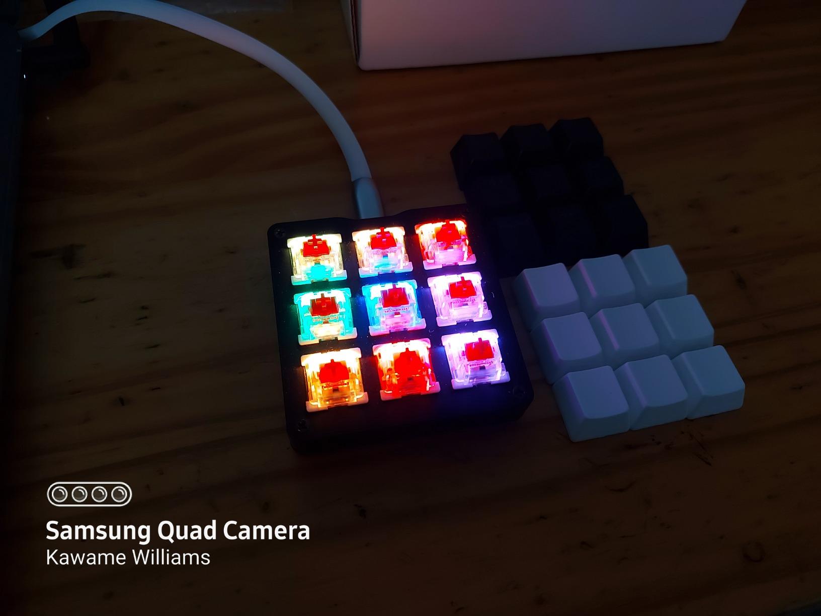 Koolertron One-Handed Mechanical Gaming Keypad Programmable customer photo 2