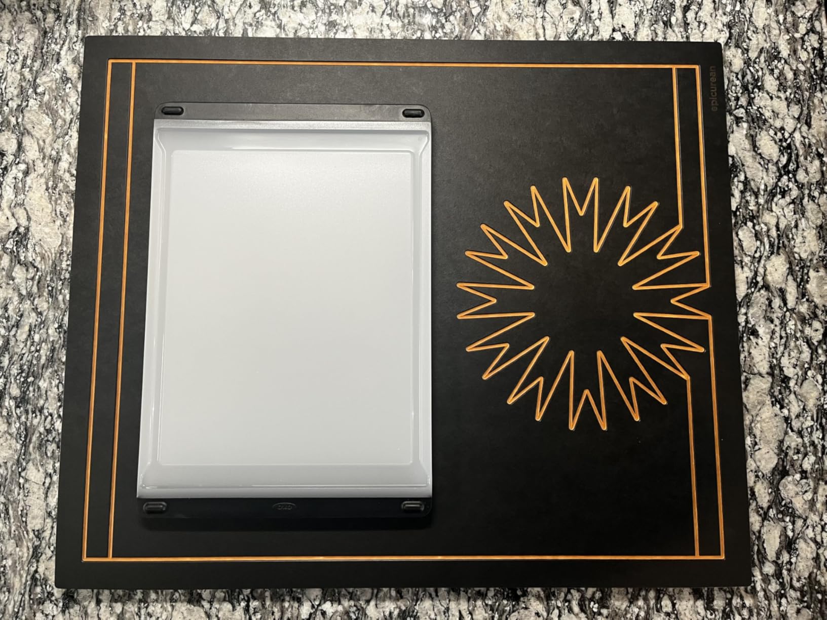 OXO Good Grips 2-Piece Plastic Cutting Board Set - Double-Sided customer photo 1