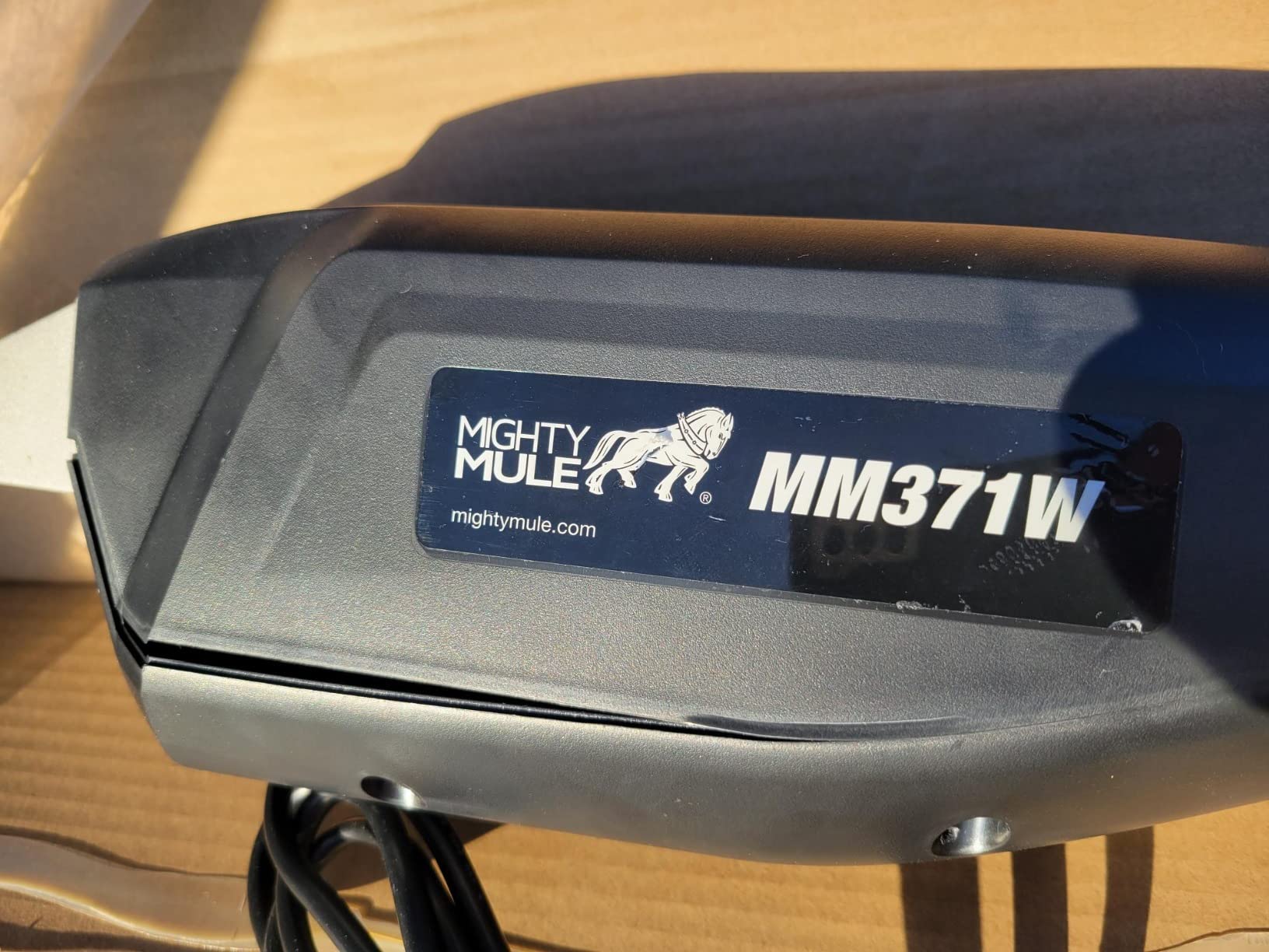 Mighty Mule MM371W Automatic Gate Opener, Smart and Solar Ready, Includes Gate Opener Remote and More-Up to 16ft Long or 550lb, Black, 1 Gate Opener Kit customer photo 1