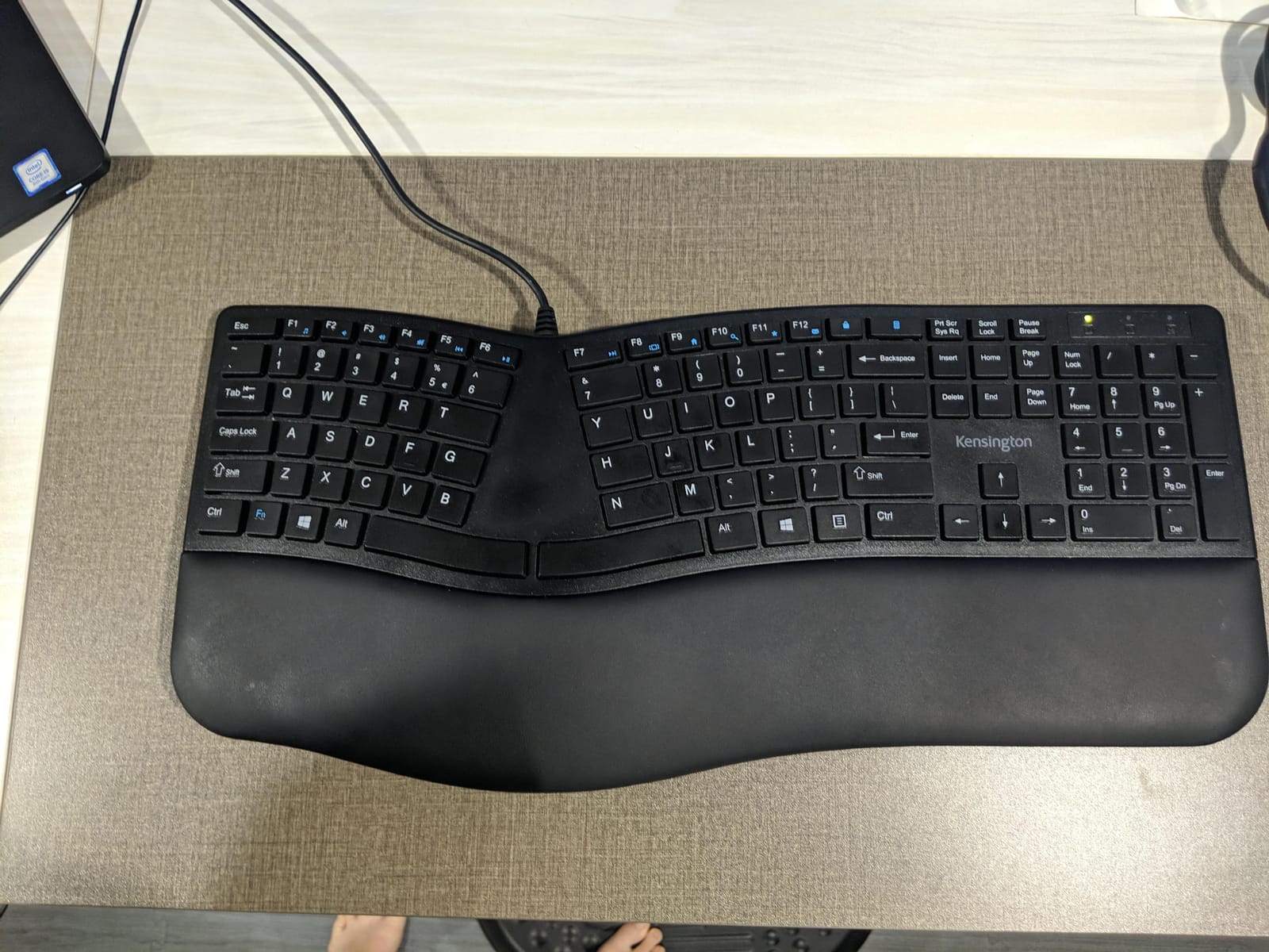 Kensington Pro Fit Ergonomic Wired Keyboard- Black (K75400US) customer photo 2