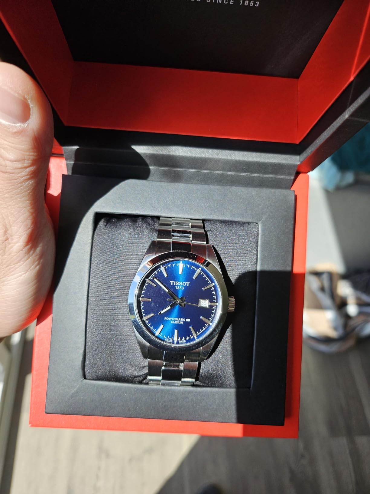 Tissot Mens Gentleman Stainless Steel Dress Watch customer photo 1