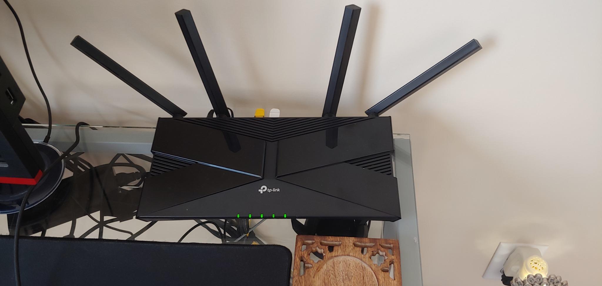 TP-Link Smart WiFi 6 Dual Band Router 4 Gigabit LAN Ports customer photo 2