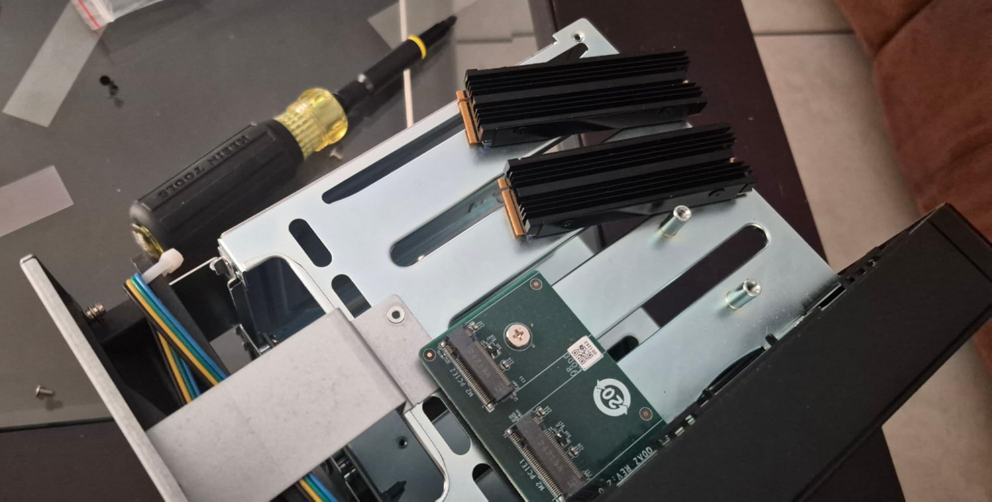 M.2 Heatsink SSD Cooler for PS5 PCIE NVME or SATA m2 2280 SSD Cooling(Black 2 Pieces) customer photo 1