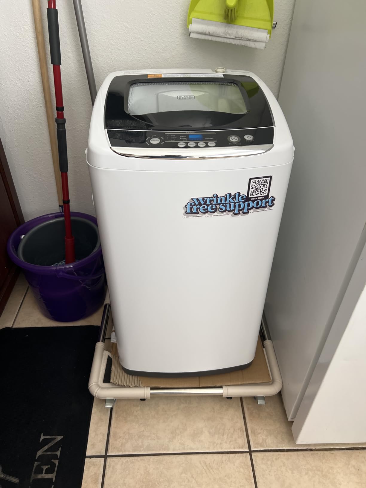 BLACK+DECKER 3.5 Cu. Ft. Portable Dryer, 13.2 lb. Capacity, 120V, BCED37 customer photo 1