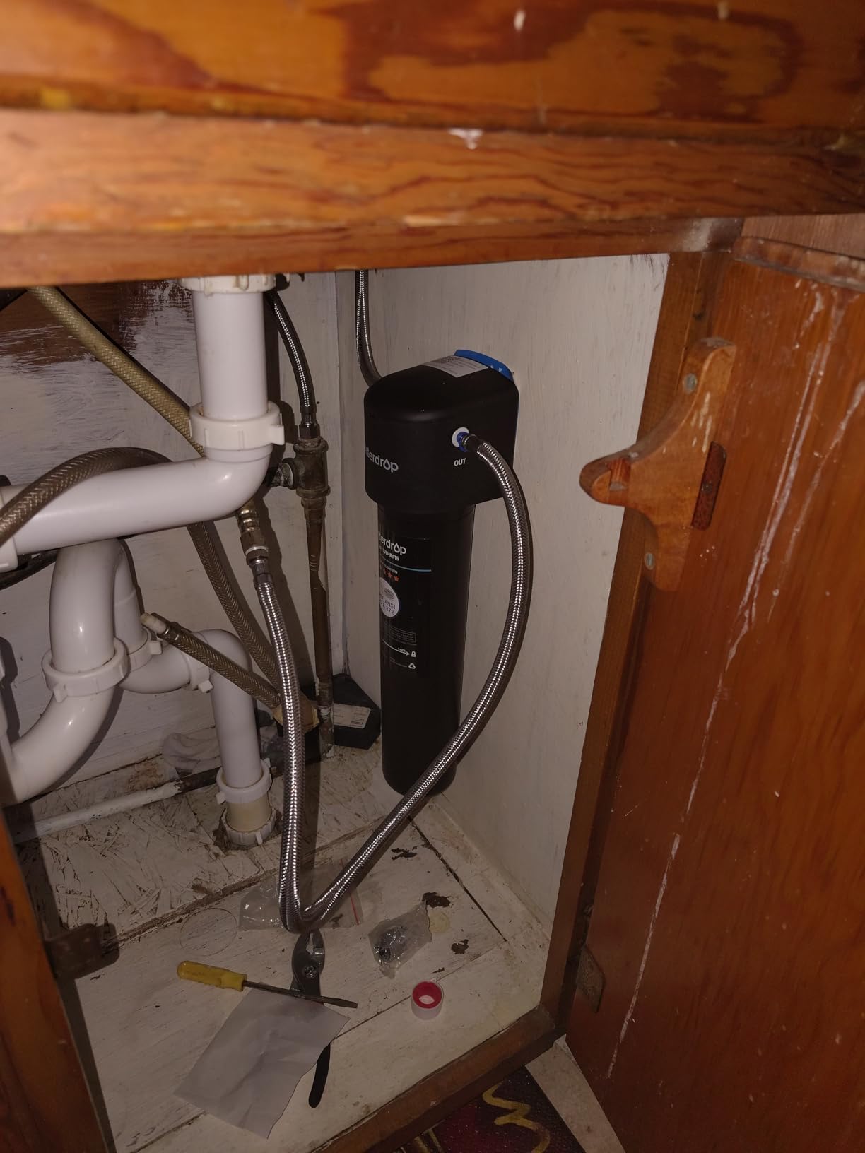Waterdrop 15UA Under Sink Water Filter System, 19000 Gallons, 2 Years customer photo 1