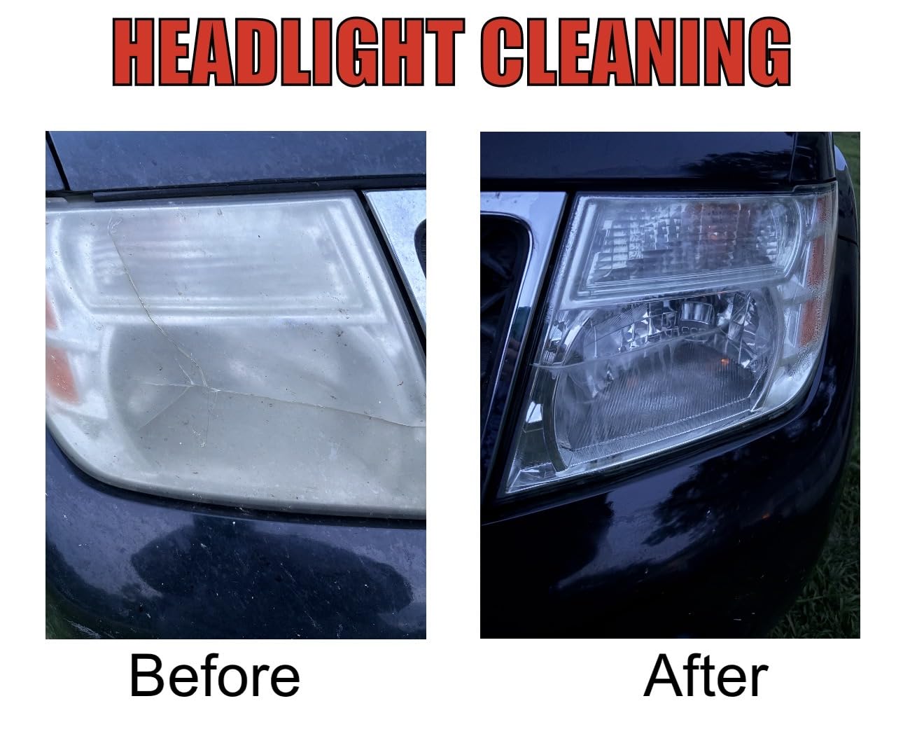 CERAKOTE® Ceramic Headlight Restoration Kit, No Power Tools, 10 Wipe Kit | Restores clouded, yellowed headlights, ceramic UV protection, 3-step wipe system, no power tools needed customer photo 1