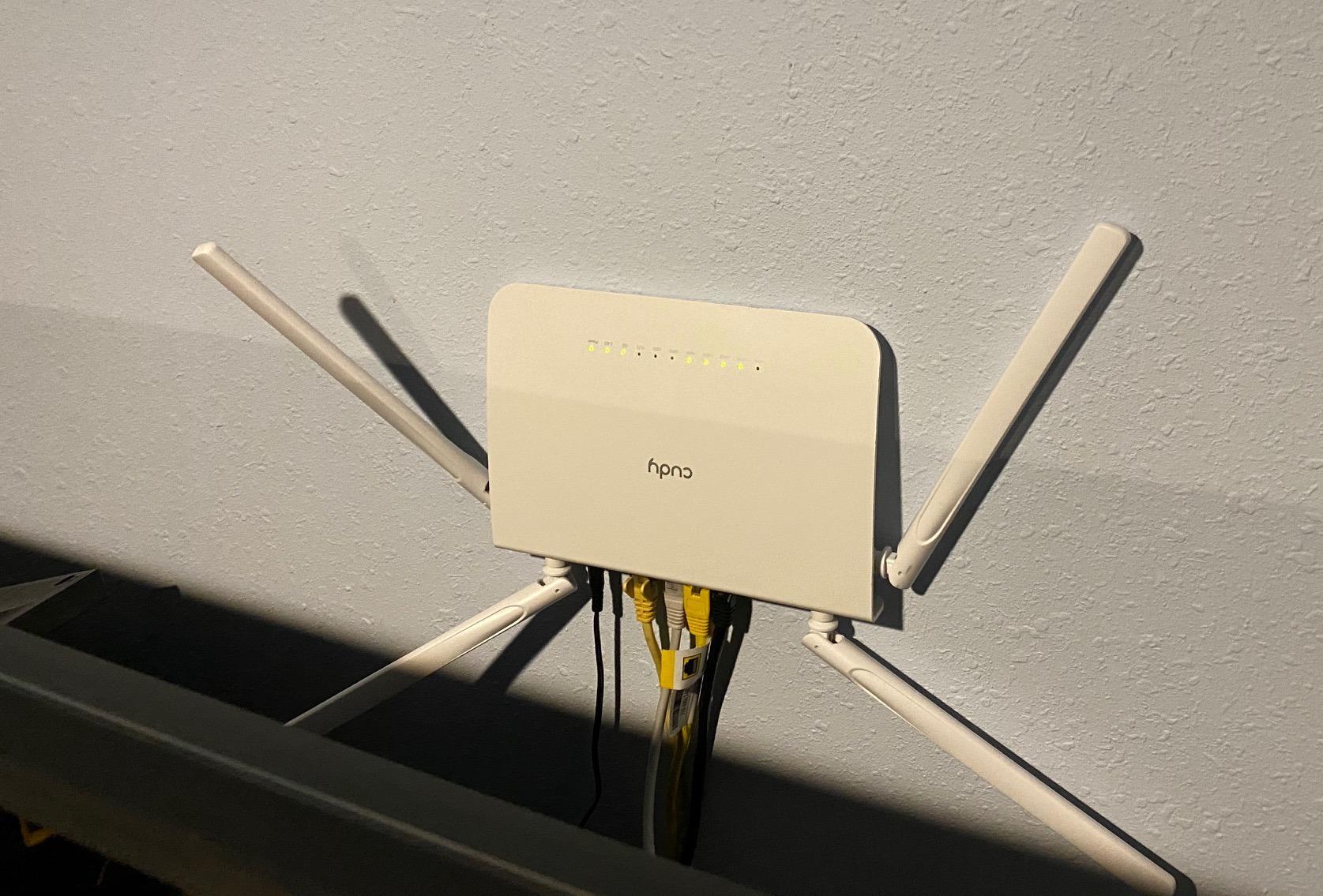 Cudy AC1200 Gigabit WiFi Router(WR1300), Dual Band MU-MIMO Wireless Internet Router, 4 x Antennas, VPN, Guest WiFi and AP Mode, Long Range Coverage customer photo 1