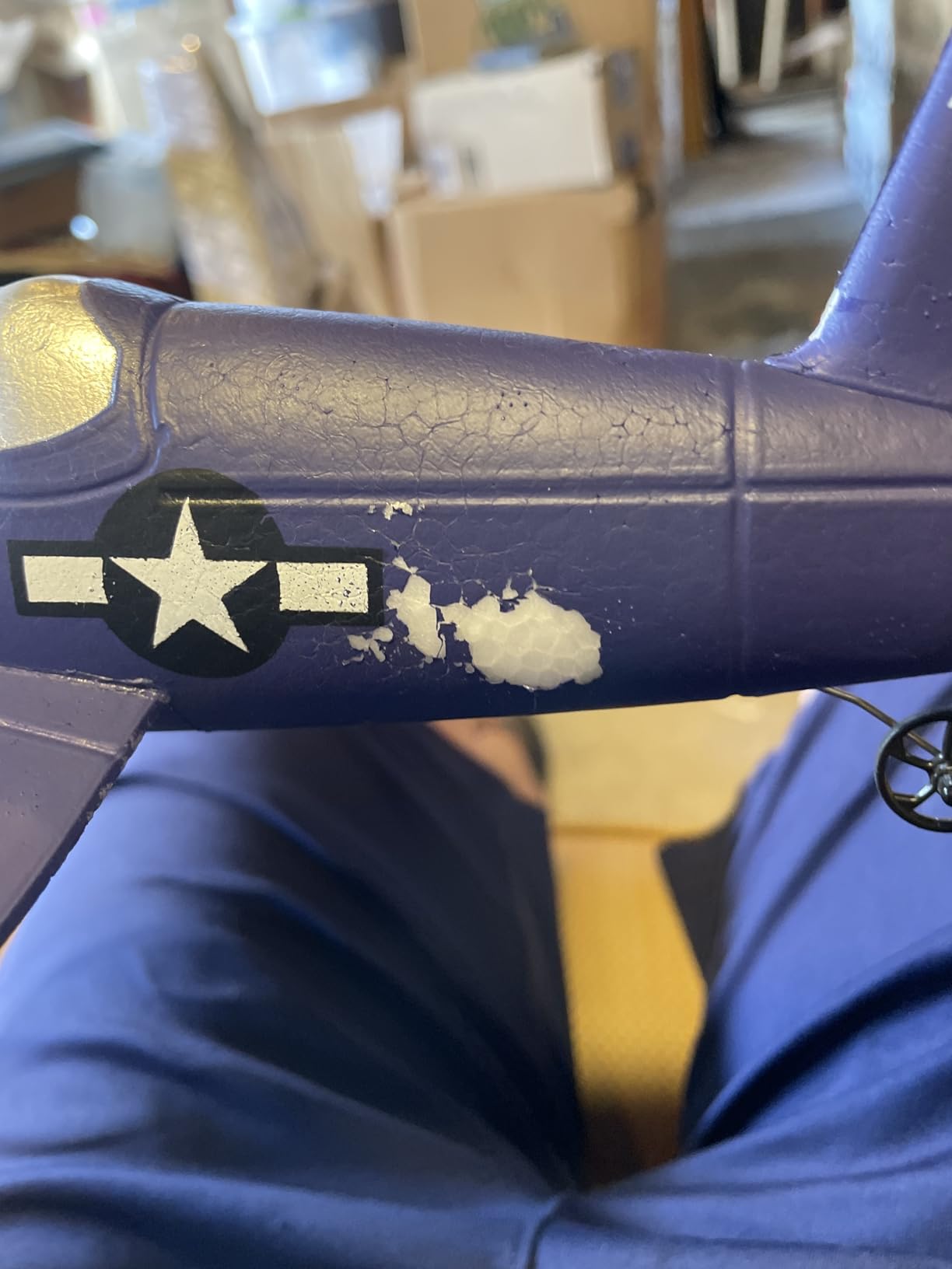 volantexrc RC Plane for Beginners, 4CH WWII RC Airplane T28 Trojan with Aileron, 2.4Ghz Remote Control Plane with Xpilot Self Righting & One Key Aerobatic for Adults (761-9 RTF) customer photo 1