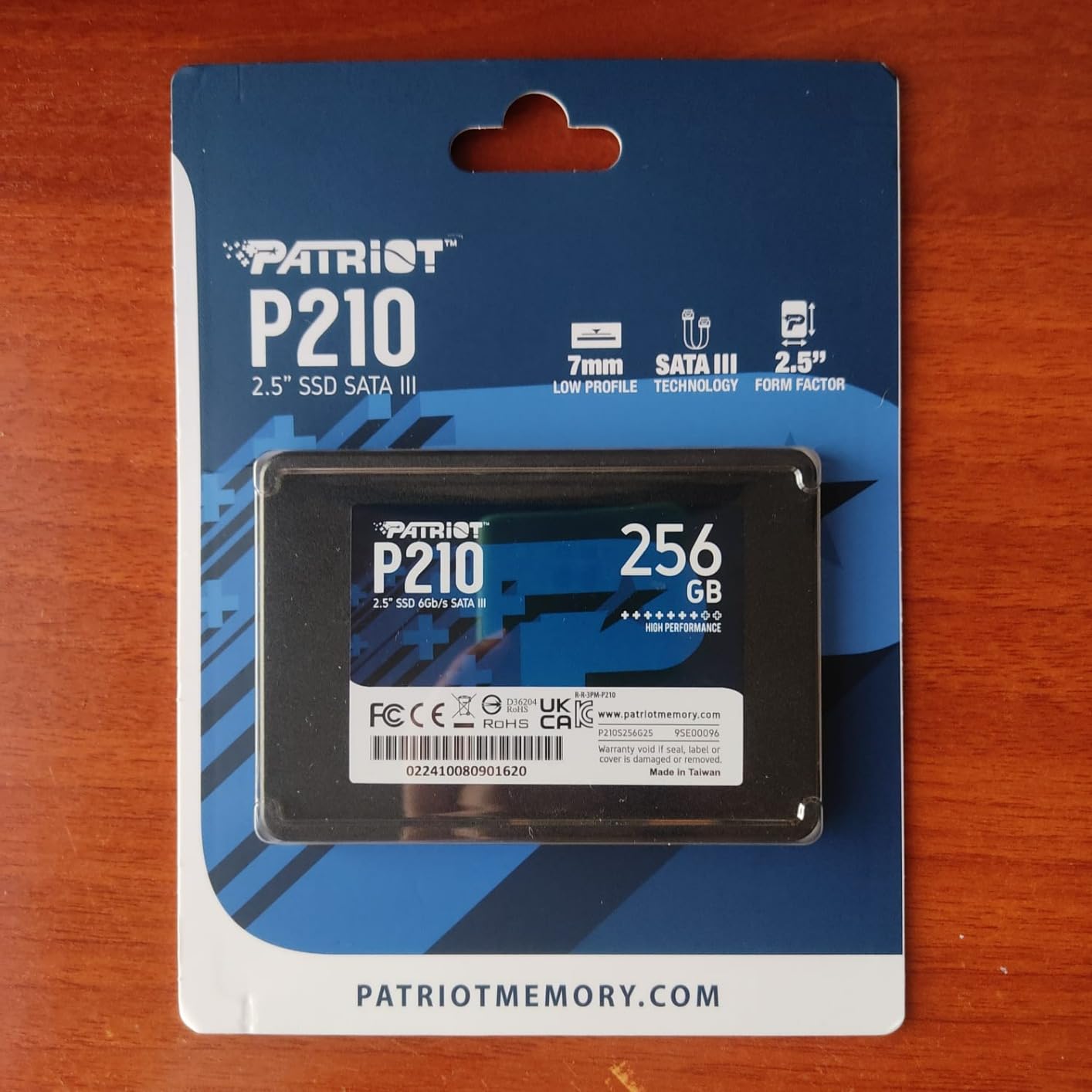 Patriot P210 256GB SATA 3 2.5 Inch SSD customer photo 2