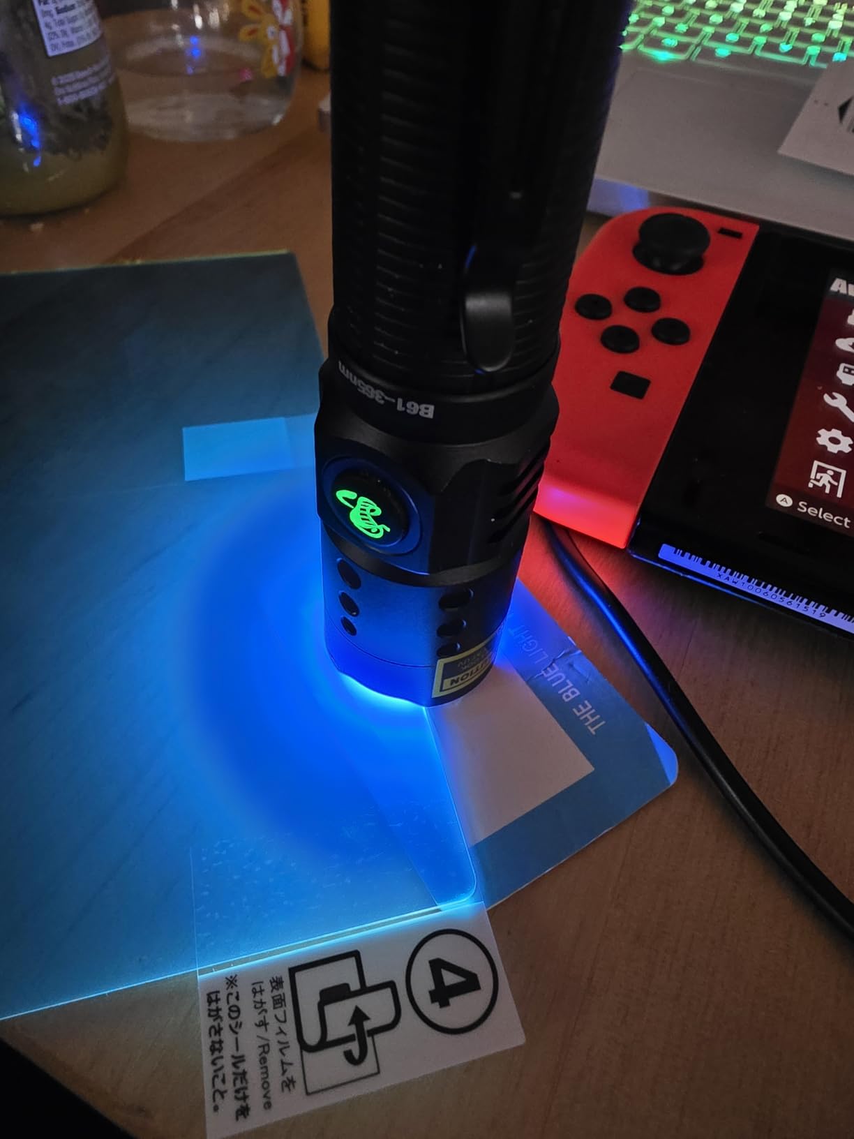 Hori Nintendo Switch Blue Light Screen Filter (Blue Light Blocking Screen Protector) Officially Licensed By Nintendo - Nintendo Switch customer photo 1
