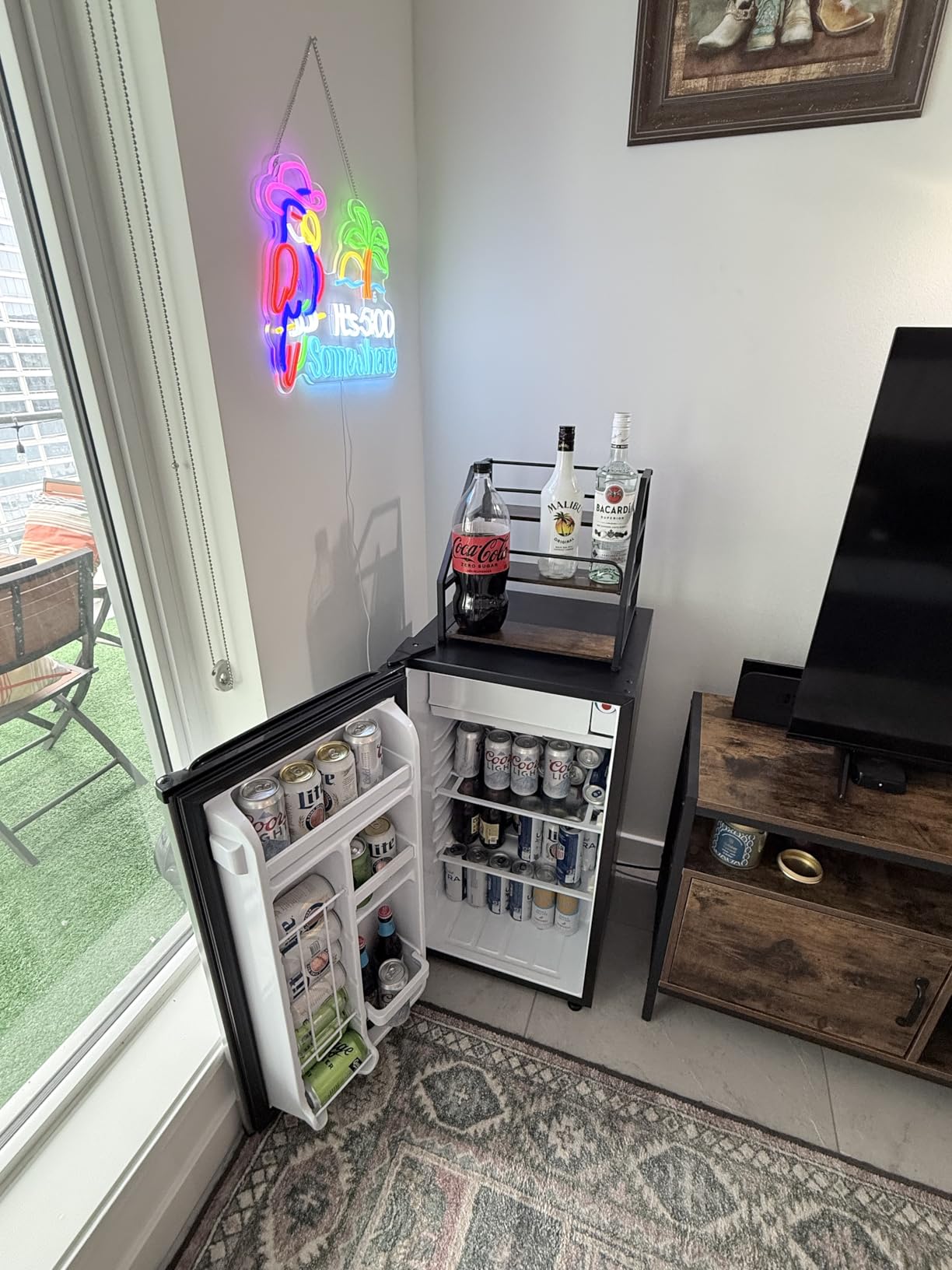 Frigidaire EFR323 3.2 cu ft Compact Fridge, Mini Refrigerator, Stainless Steel, Platinum Series customer photo 1