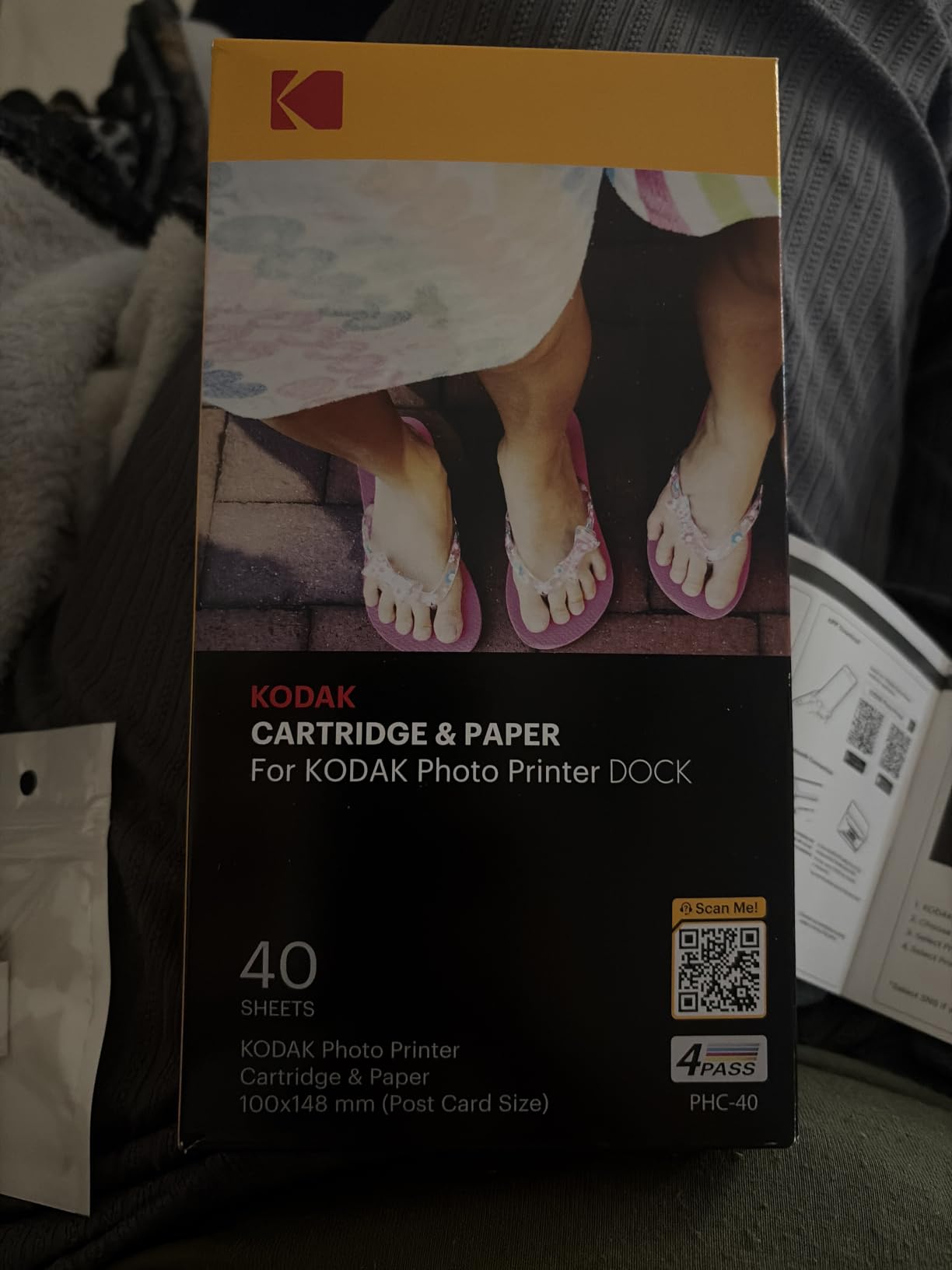 KODAK Dock Plus 4x6 Photo Printer, Smartphone Docking, 4PASS, 50 Sheets customer photo 1
