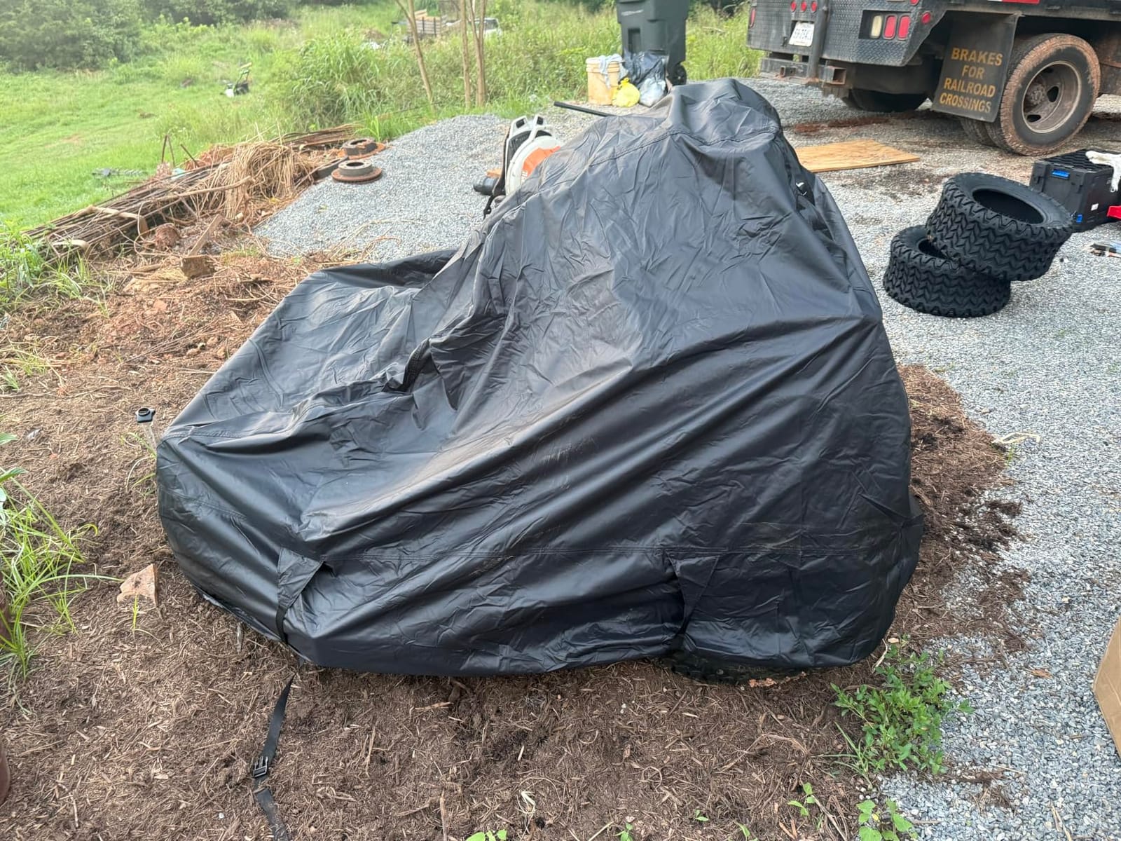 Himal Outdoors Zero Turn Mower Cover, Heavy Duty 600D to 60