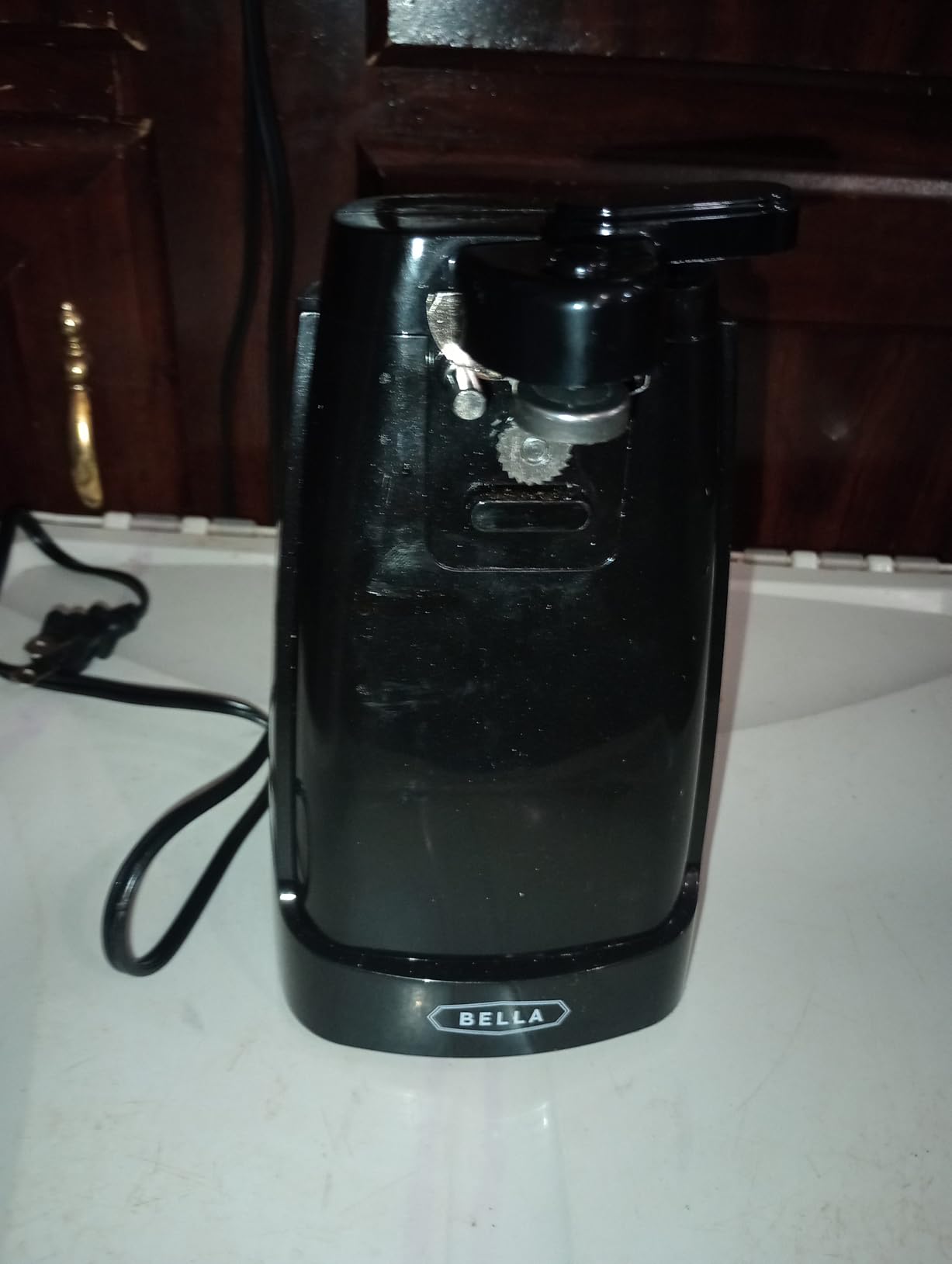 bella Electric Can Opener and Knife Sharpener, Black customer photo 1