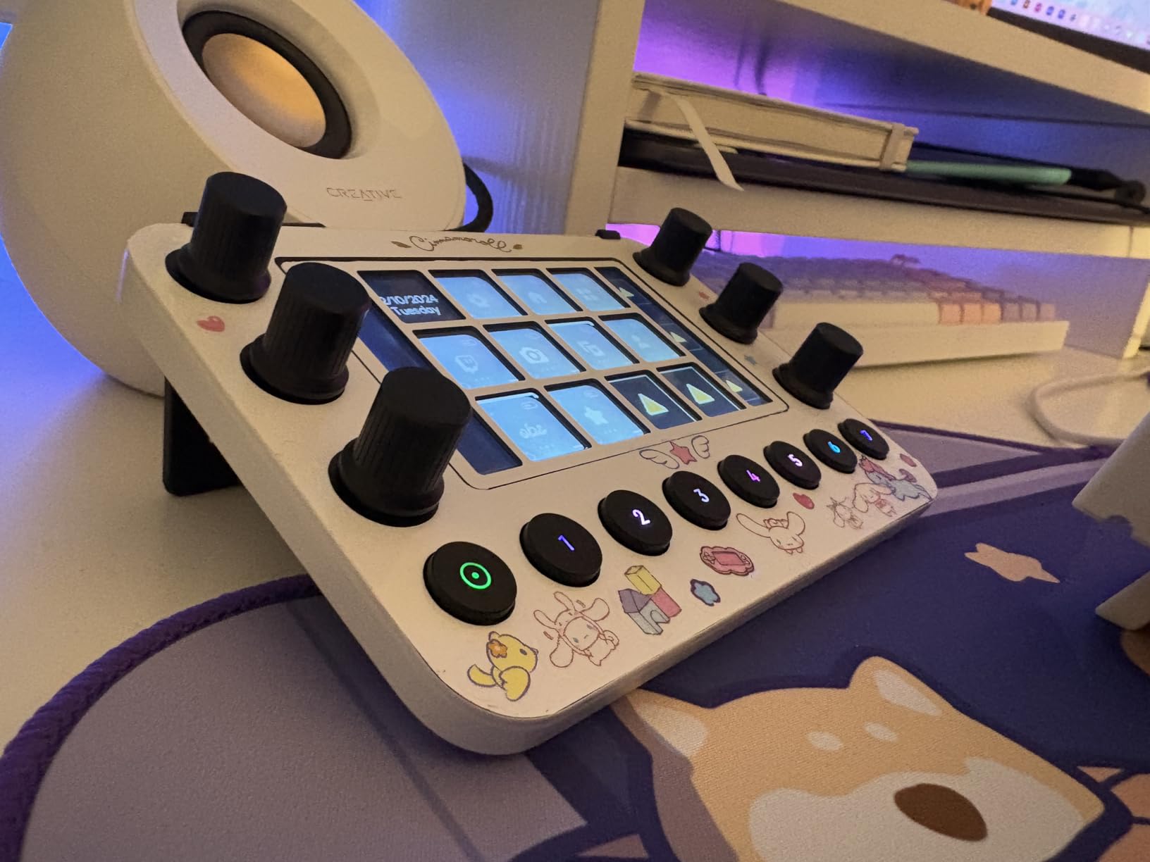 Loupedeck Live – The Custom Console for Live Streaming, Photo and Video Editing with Customizable Buttons, Dials and LED Touchscreen customer photo 1