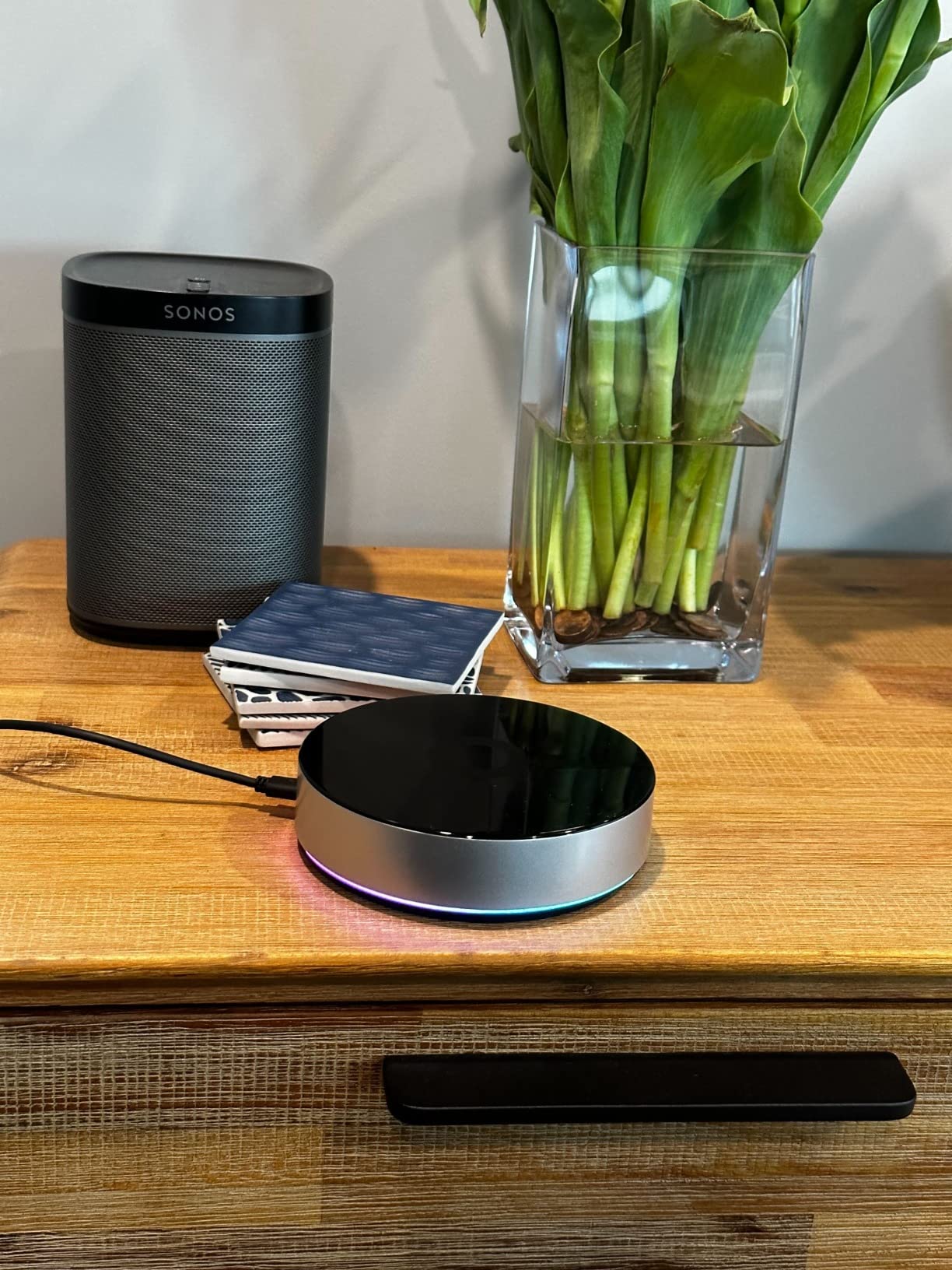Homey Bridge | Smart Home Hub for Home Automation. Features Z-Wave Plus, Zigbee, Wi-Fi, BLE & Infrared. Compatible with Amazon Alexa & Google Home. customer photo 1