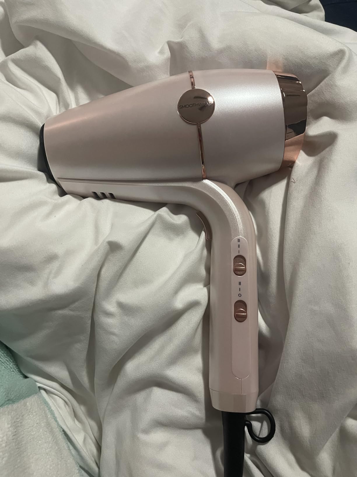 Conair SmoothWrap Ionic Hair Dryer, Diffuser & Concentrator, 1875W, Mint customer photo 1