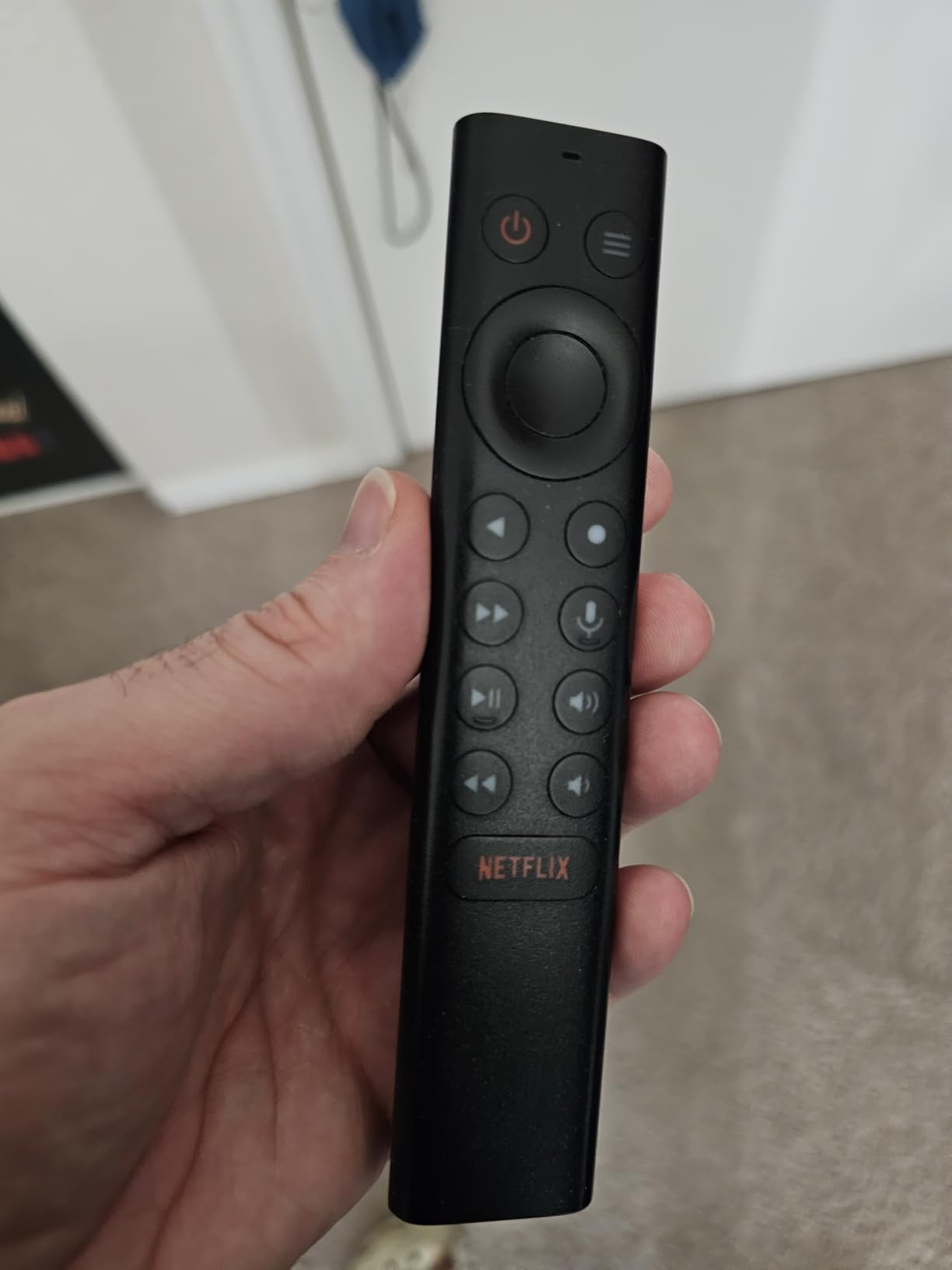 NVIDIA Shield Remote; Voice Search, Motion-Activated, Backlit Buttons, Customizable Menu Buttons, and IR Blaster to Control Your TV (930-13700-2500-100) customer photo 1