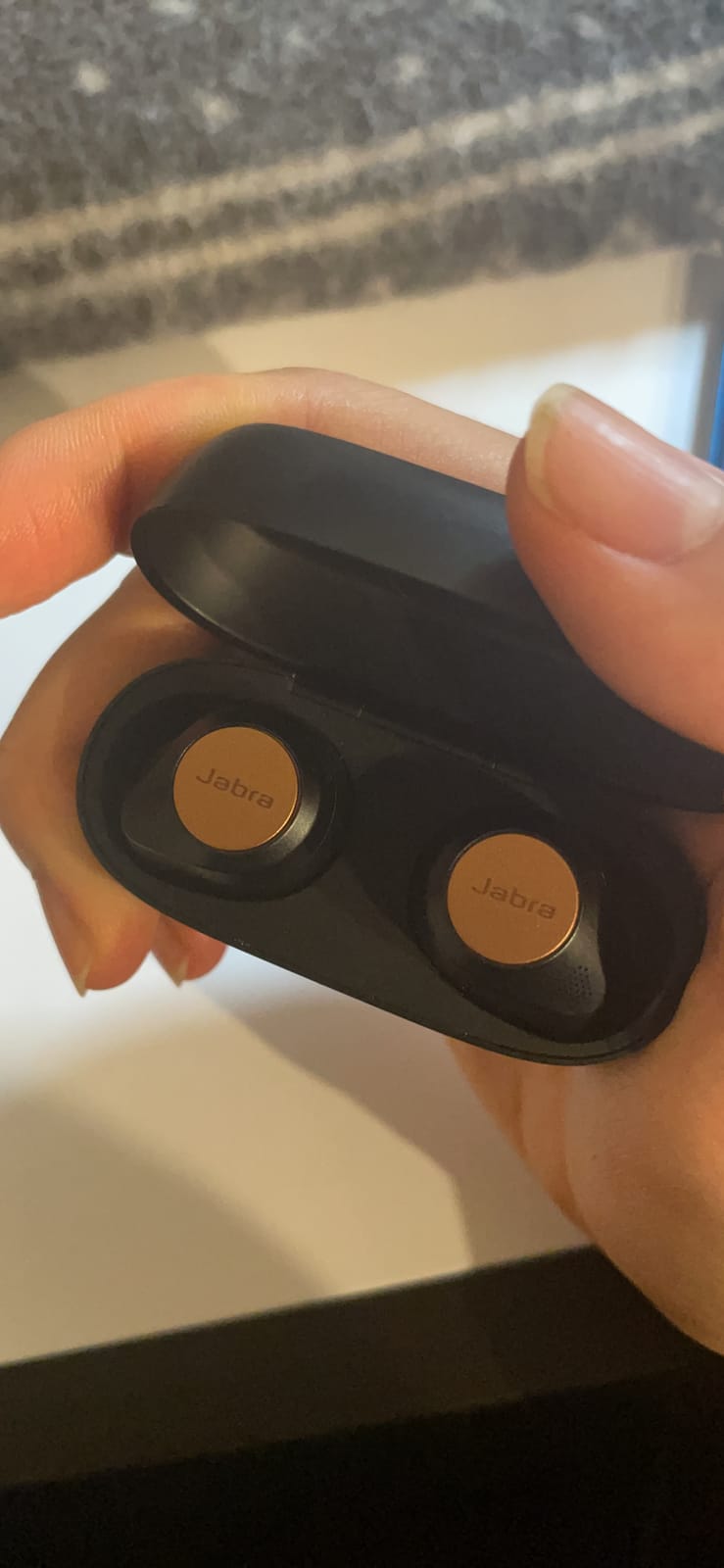 Jabra Elite 85t True Wireless Bluetooth Earbuds, Gold Beige, Advanced Noise-Cancelling With Charging Case for Calls & Music Superior Sound & Premium Comfort customer photo 2